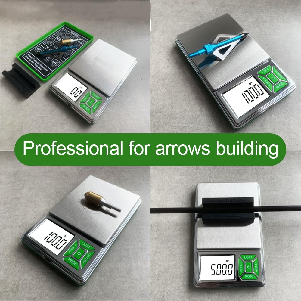 Arrow Scale Digital Grain, Archery Scale, Arrow Weight Scale with Arrow Holde...
