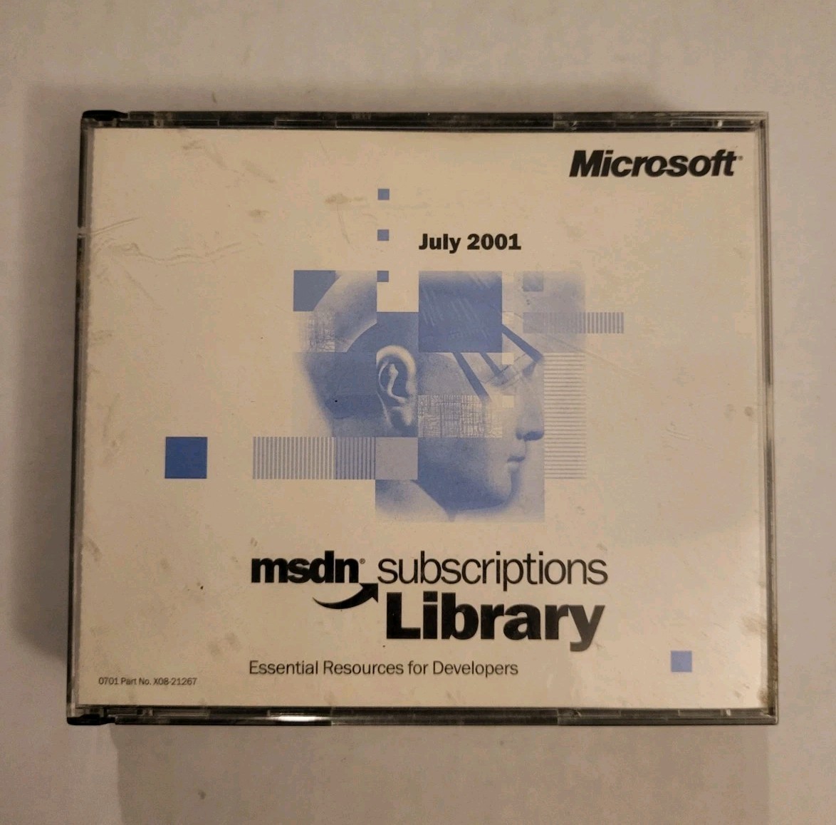 MSDN Subscriptions Library July 2001 Microsoft CD ROM