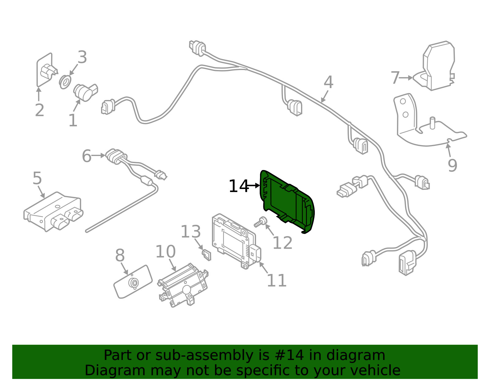 Genuine Audi Shield 4N0-907-693-A