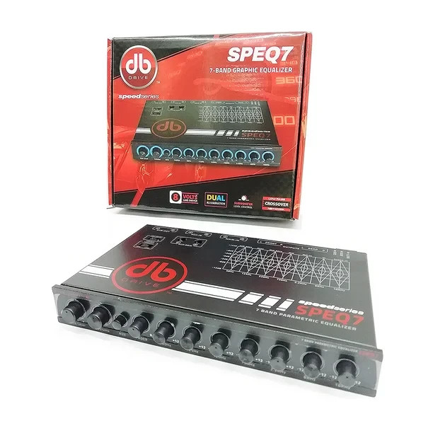 DB Drive SPEQ7 7‑Band Graphic Equalizer & 8V Line Driver