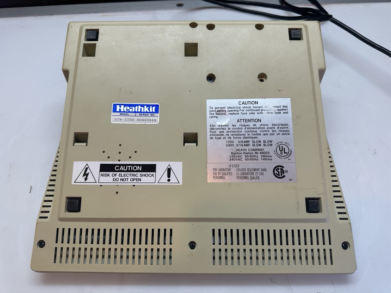 Heathkit ET-3700 Analog Trainer
