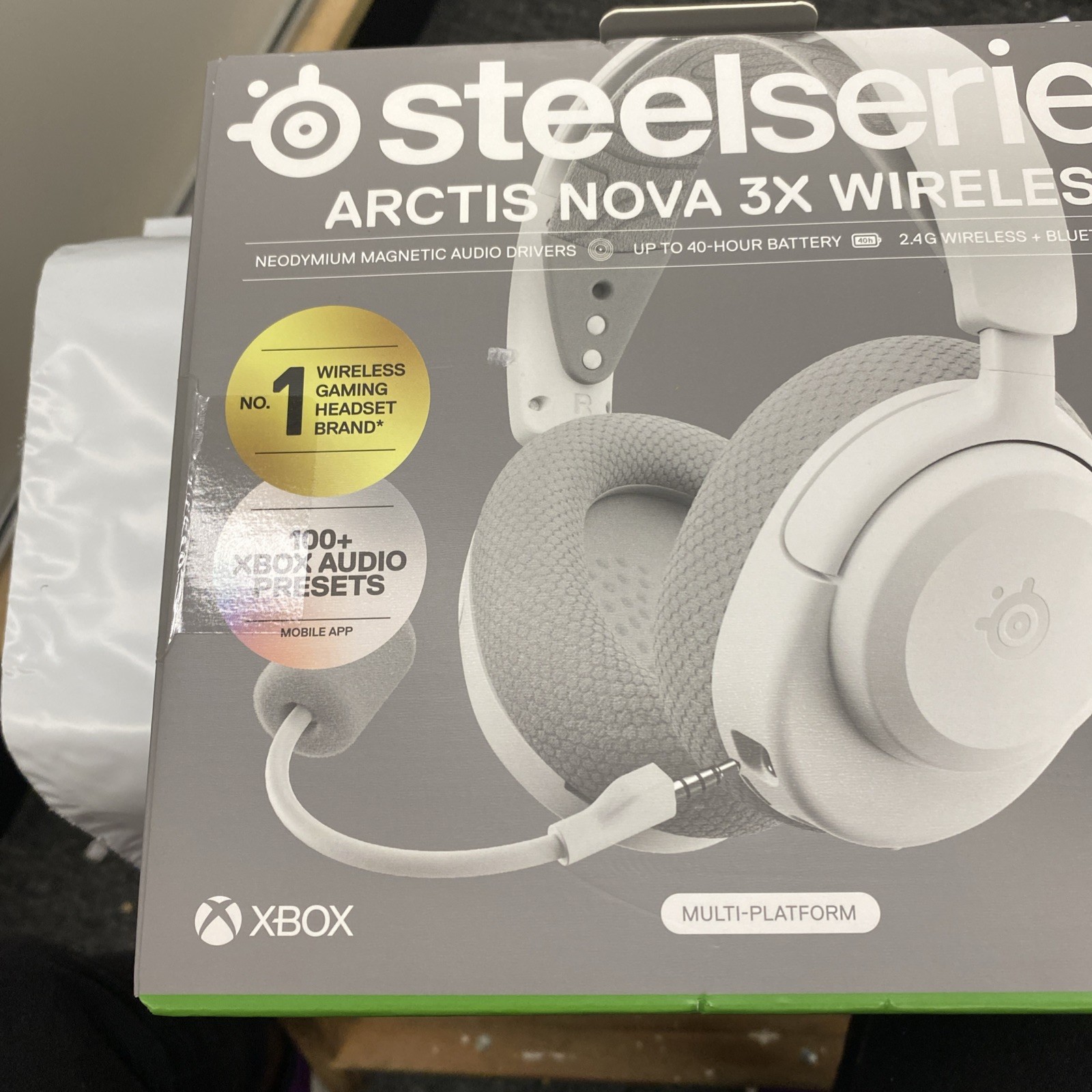 Arctis Nova 3X Wireless Multi-Platform Gaming Headset — Mobile App Control — ...