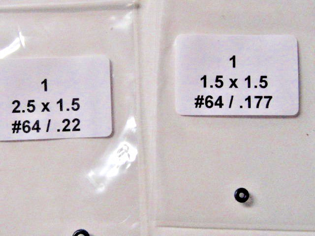 RTI Arms Prophet & Prophet II O-ring Kit/ R&S 1.5-20RTI2 / See Below