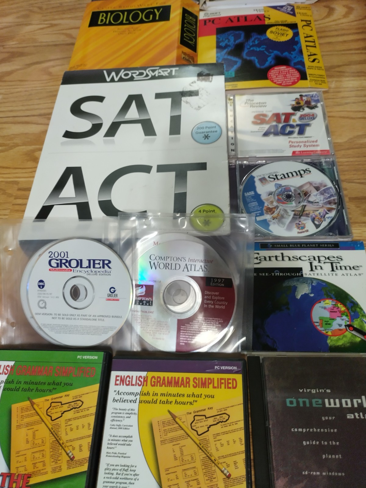 Learning 2000 PC Software Education CDs + Lots Of Learning Software!