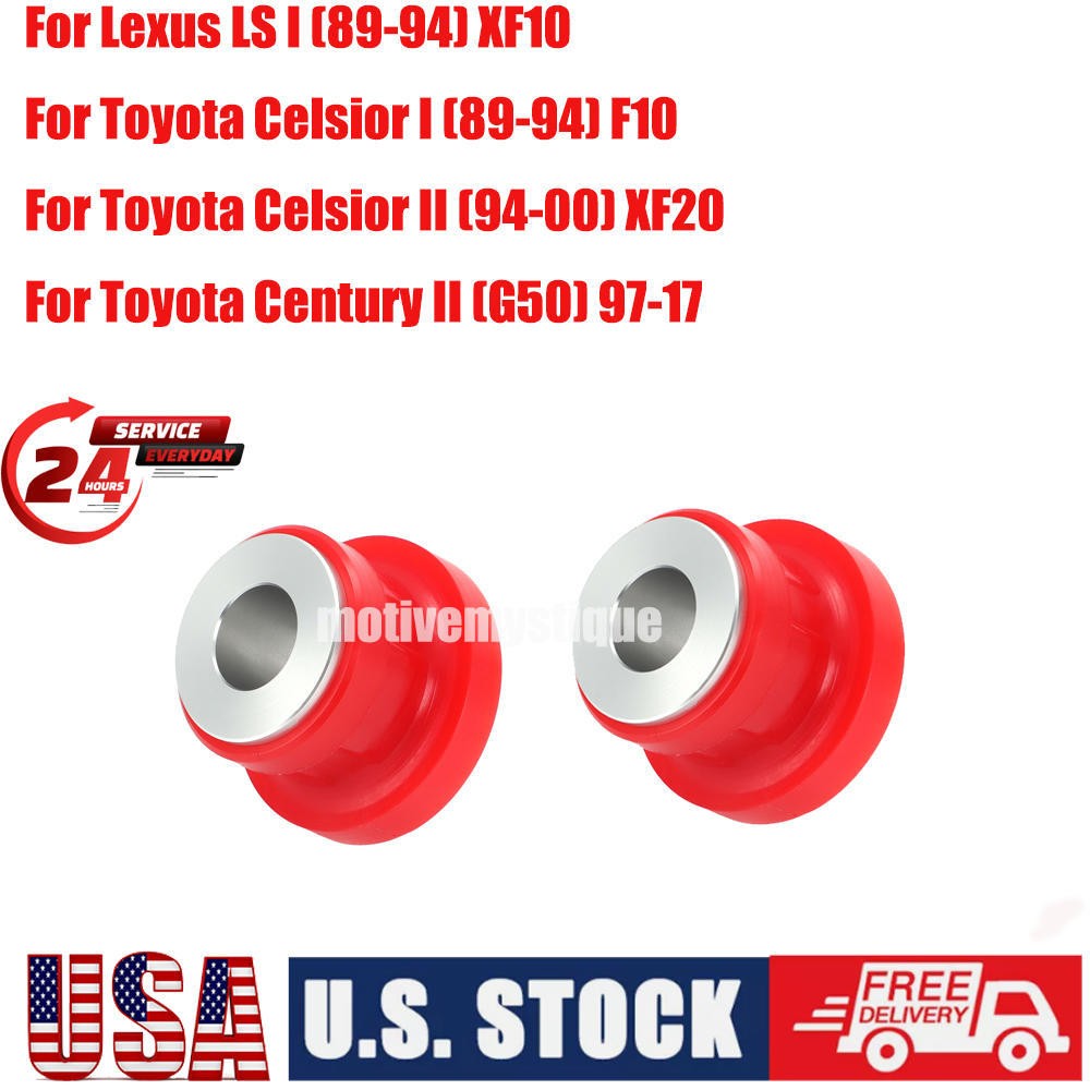 2x Rear Differential Rear Bushing For Lexus LS400 / Toyota Celsior 211938B US