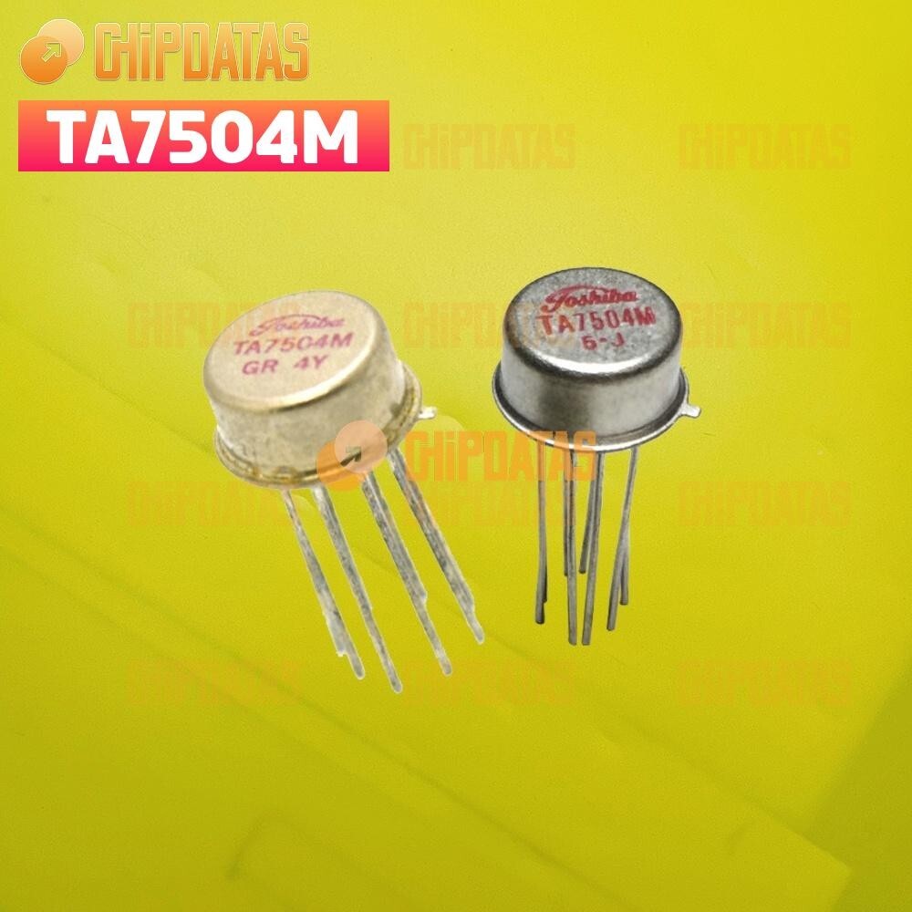 1PCS New TOSHIBA TA7504M CAN-8 BIOPOLAR LINEAR INTEGRATED CIRCUIT SILICON MONOLI