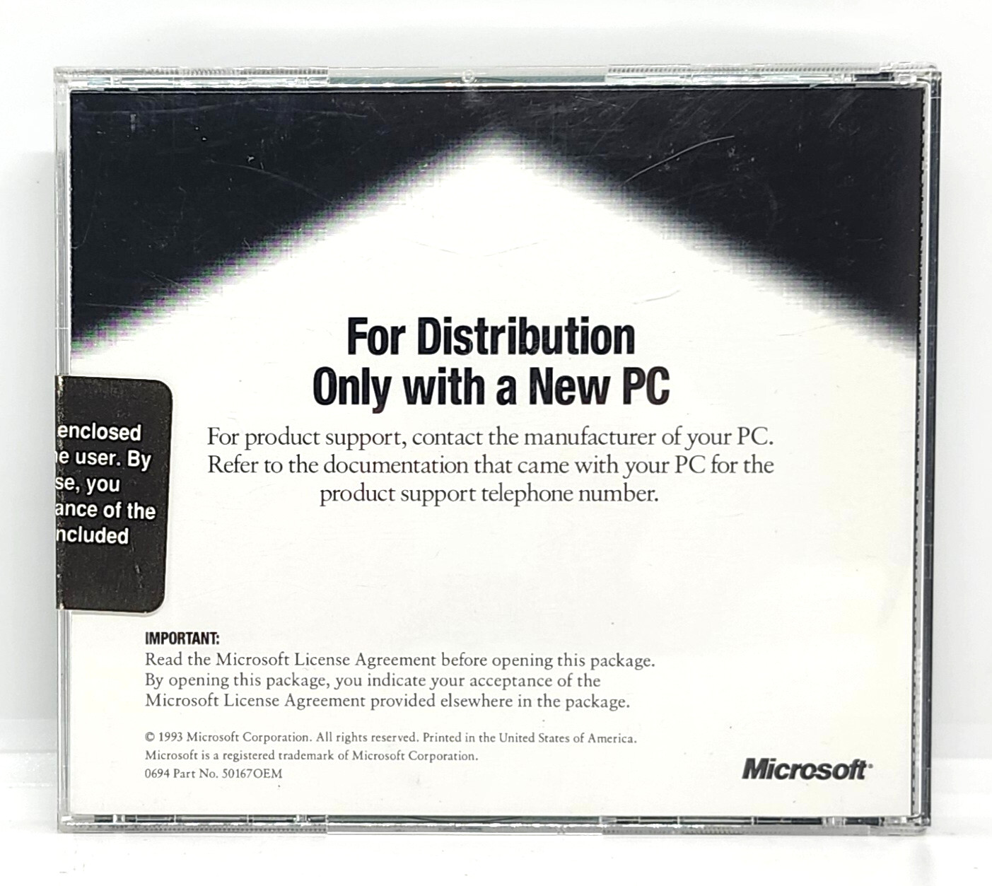 MICROSOFT GOLF ~ MULTIMEDIA EDITION CD-ROM (1993) MICROSOFT WINDOWS COMPATIBLE