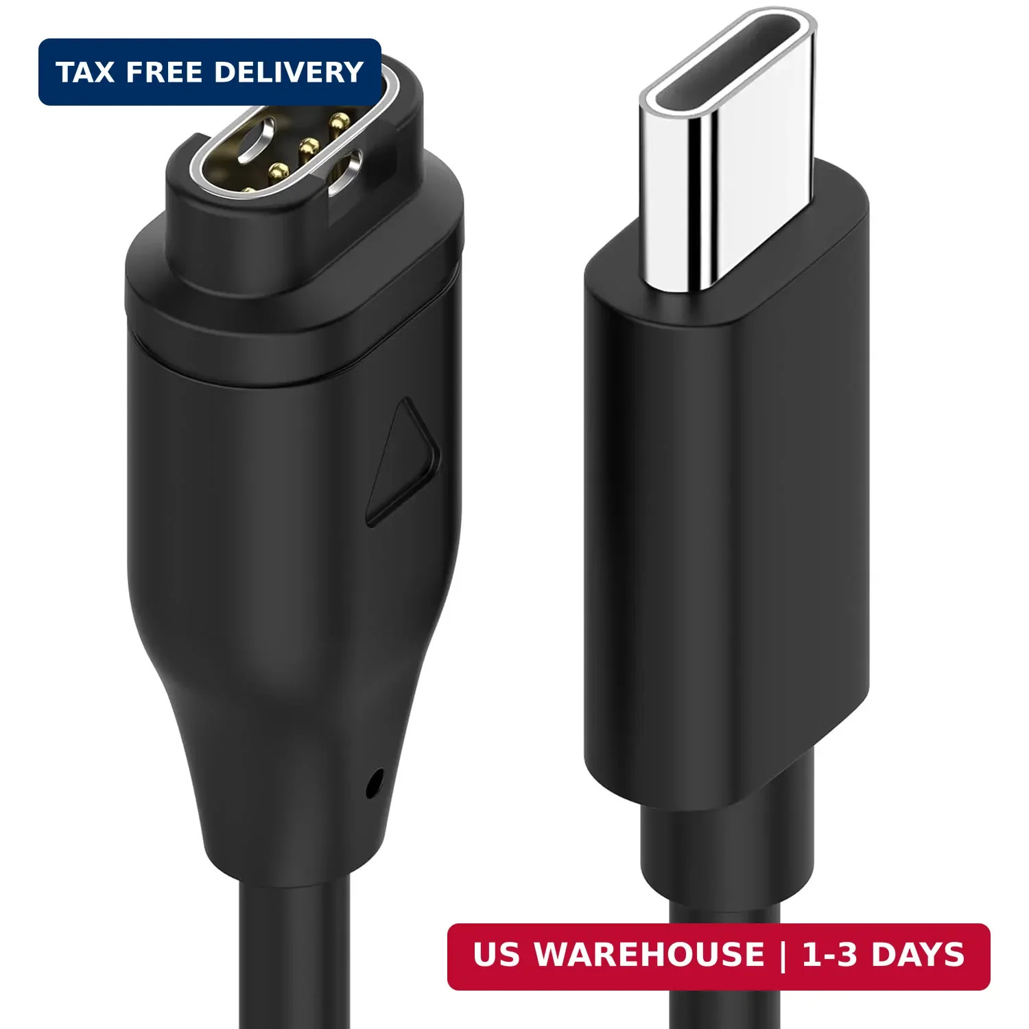 USB-C Charger Compatible with Garmin Watch, Charging Cable for Garmin Fenix 8, F