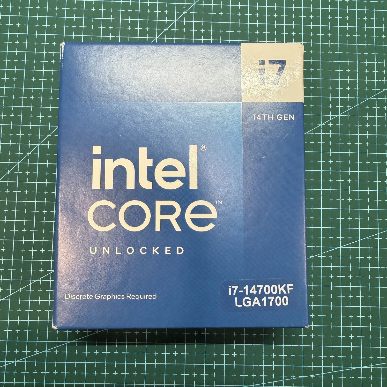 Intel Core i7-14700KF CPU 14th Gen LGA 1700 20-Core Desktop Processor