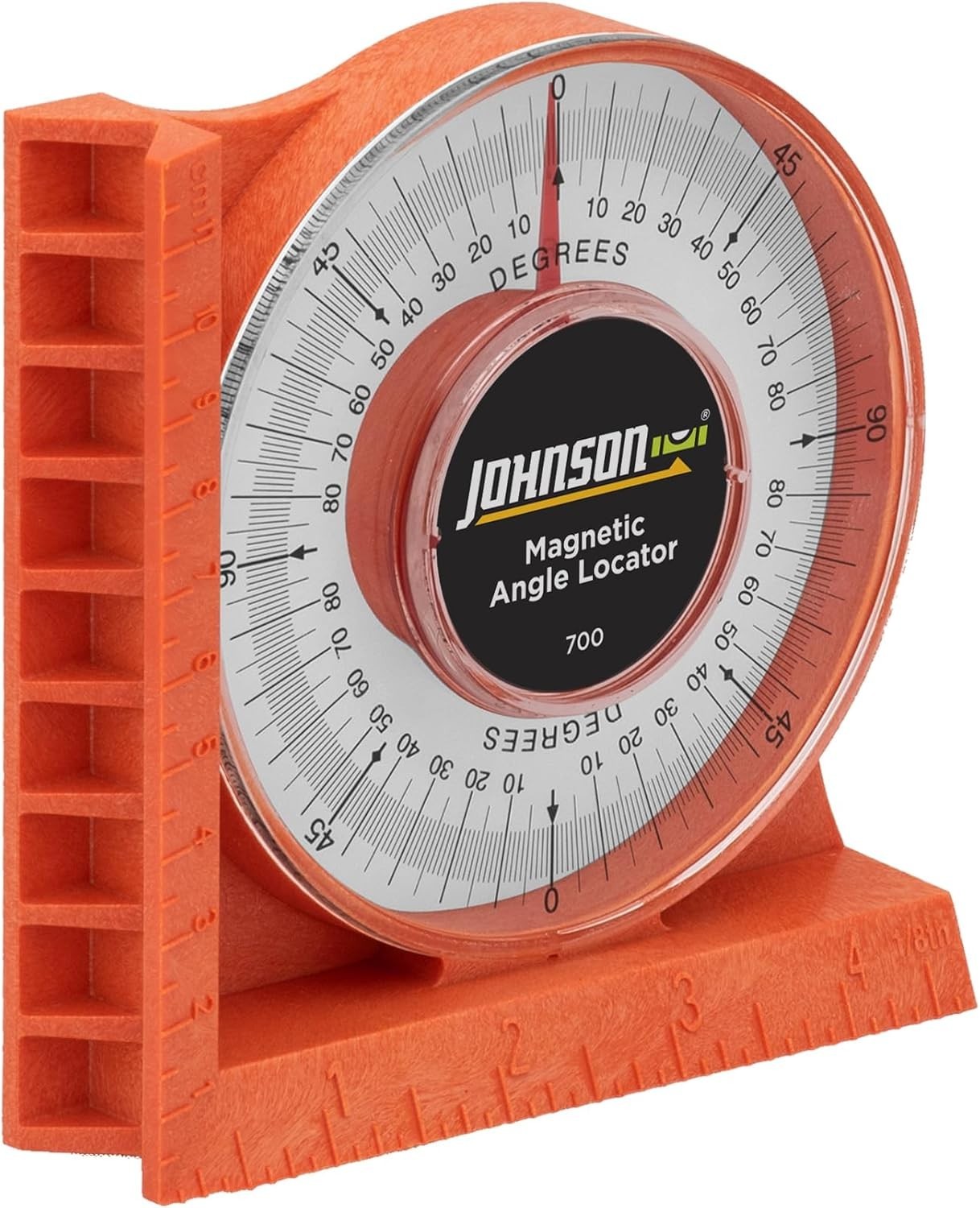 Johnson Level & Tool 700 Magnetic Angle Locator, Orange