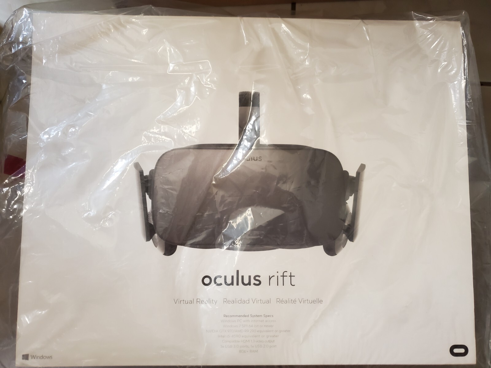 Oculus Rift Virtual Reality VR System with Xbox Controller