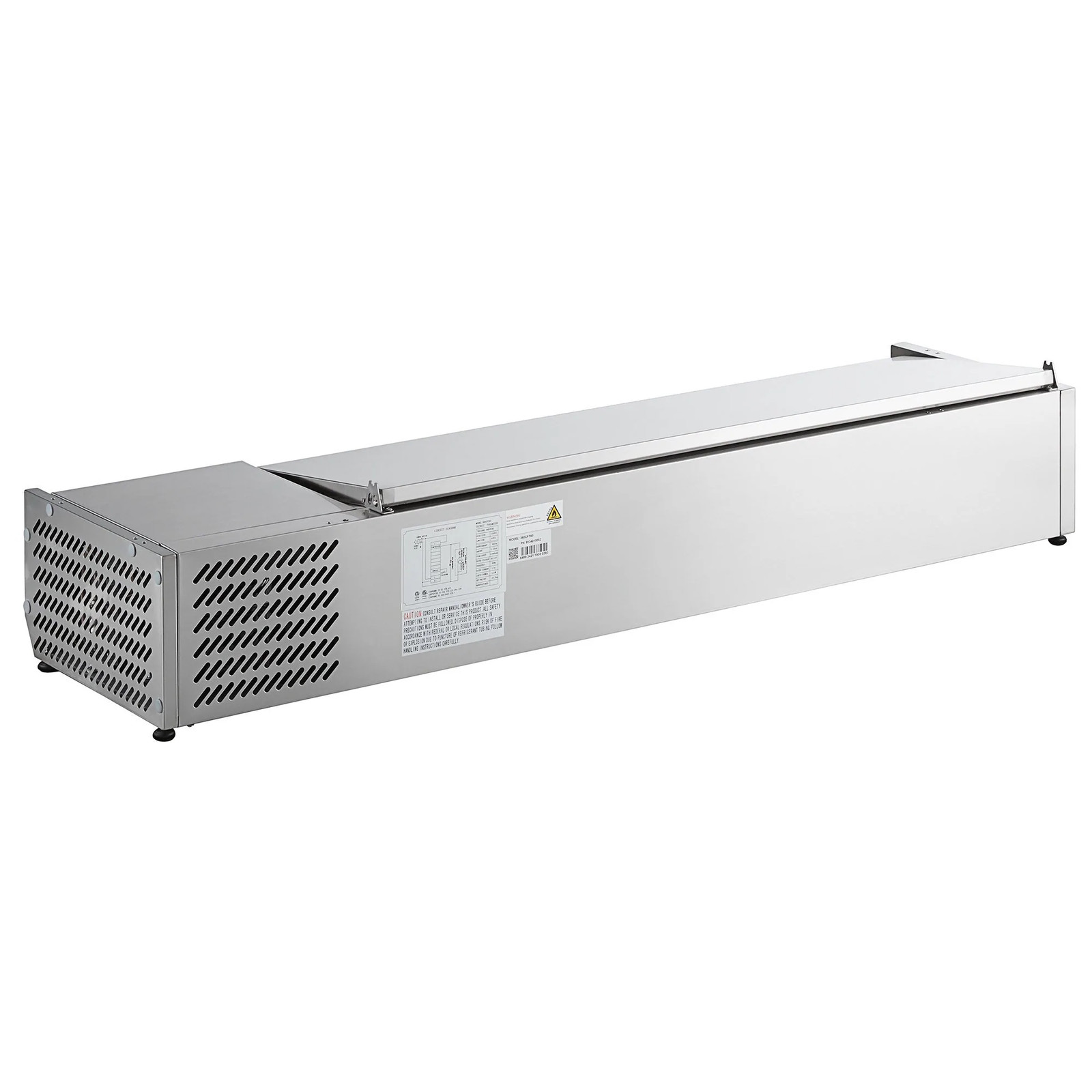 59" Countertop Refrigerated Prep Rail