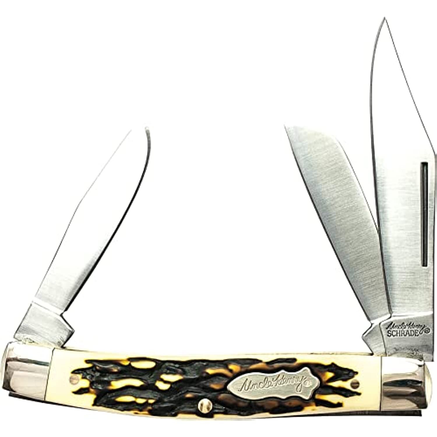 Uncle Henry 885UH Senior Rancher 6.9in Folding Pocket Knife with Stainless Steel