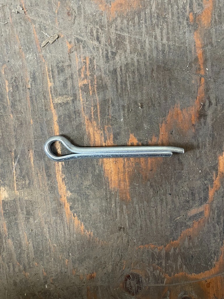 3/16" x 2" Cotter Pins; Zinc-coated Hammer-in (38250 Barnes Distribution)
