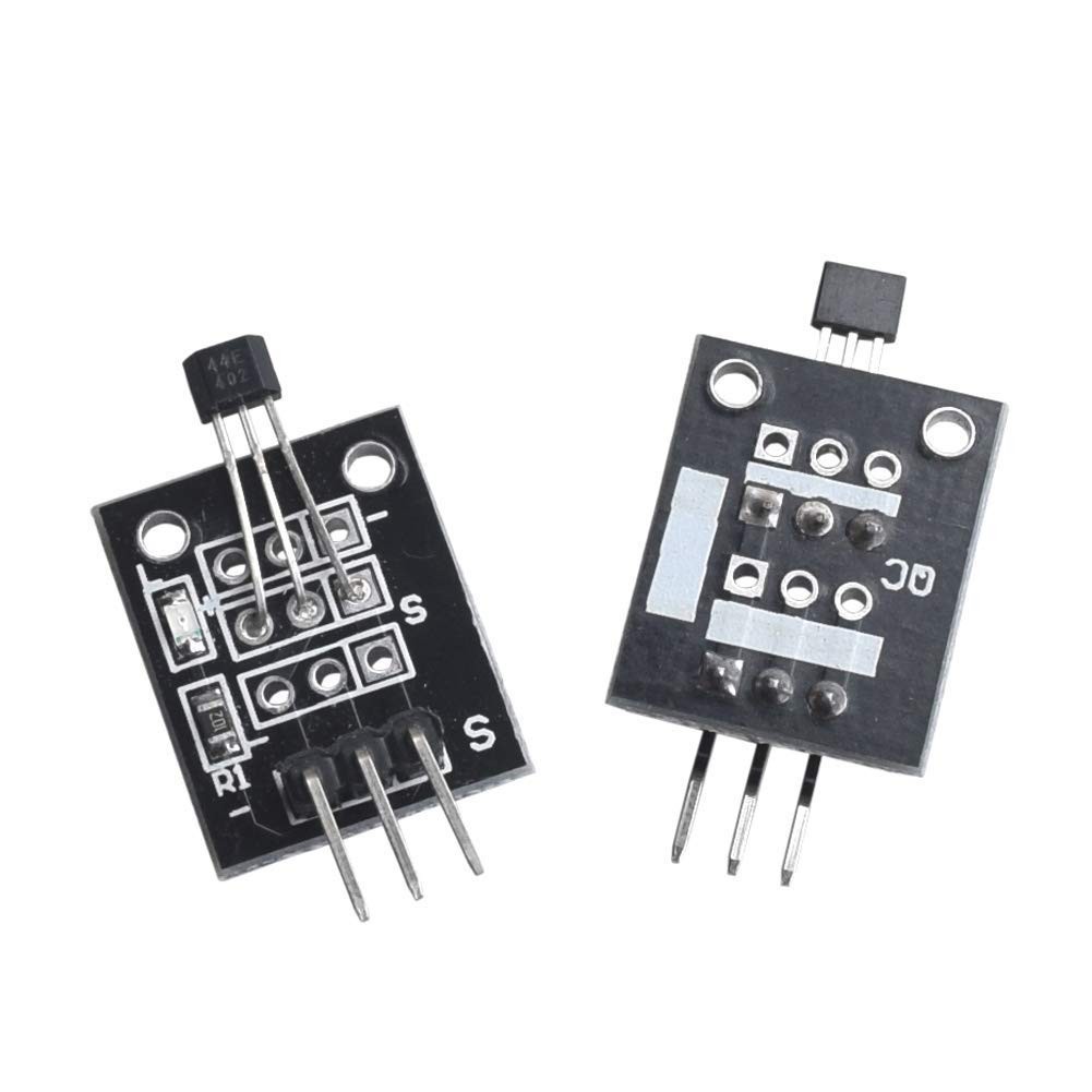 5pcs Hall Effect Magnetic Sensor Module 3144E A3144 Hall Effect Sensor DC 5V ...