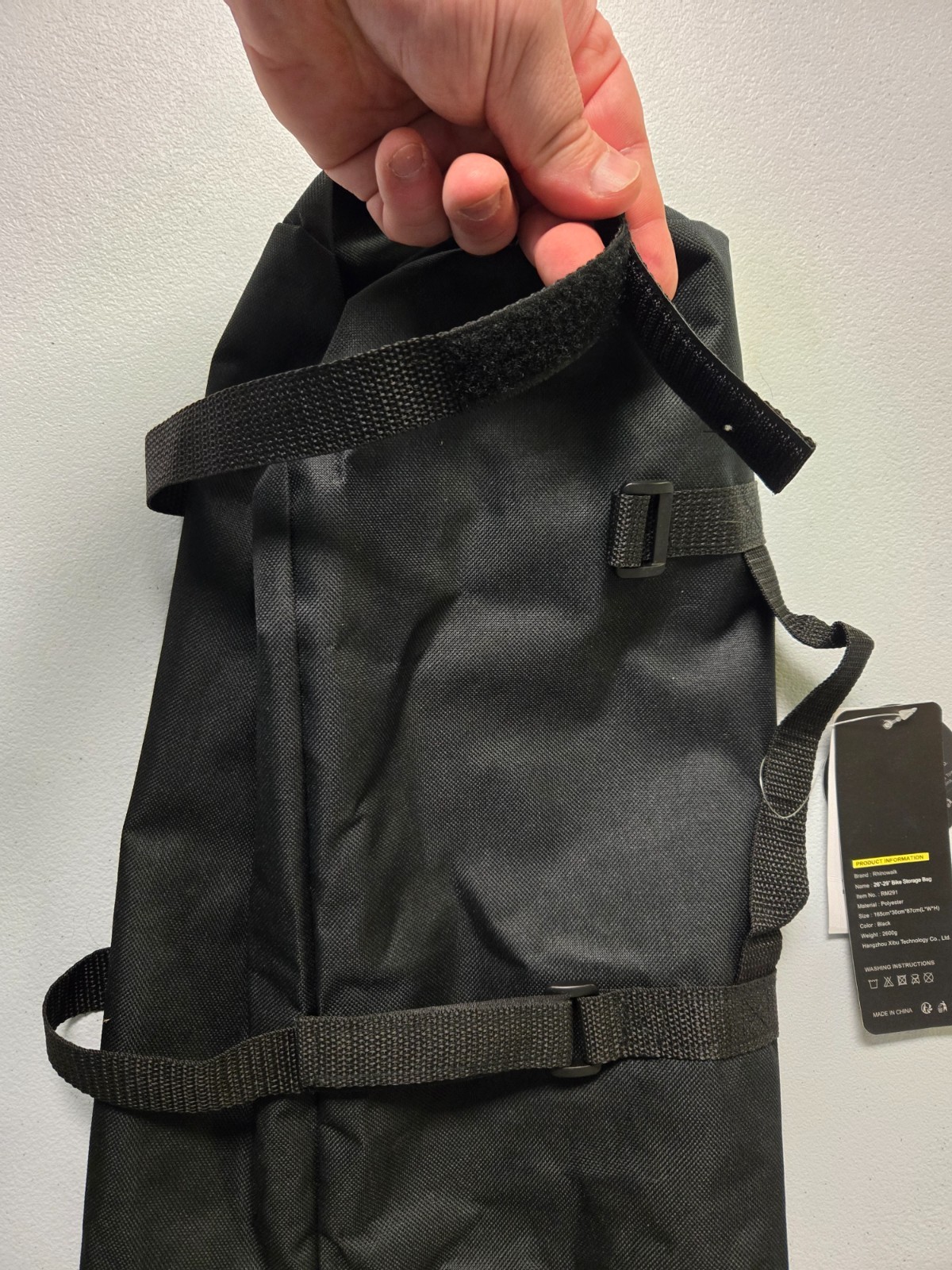 Rhinowalk Lightweight Circular Bike Handlebar Storage Bag Water Repellant