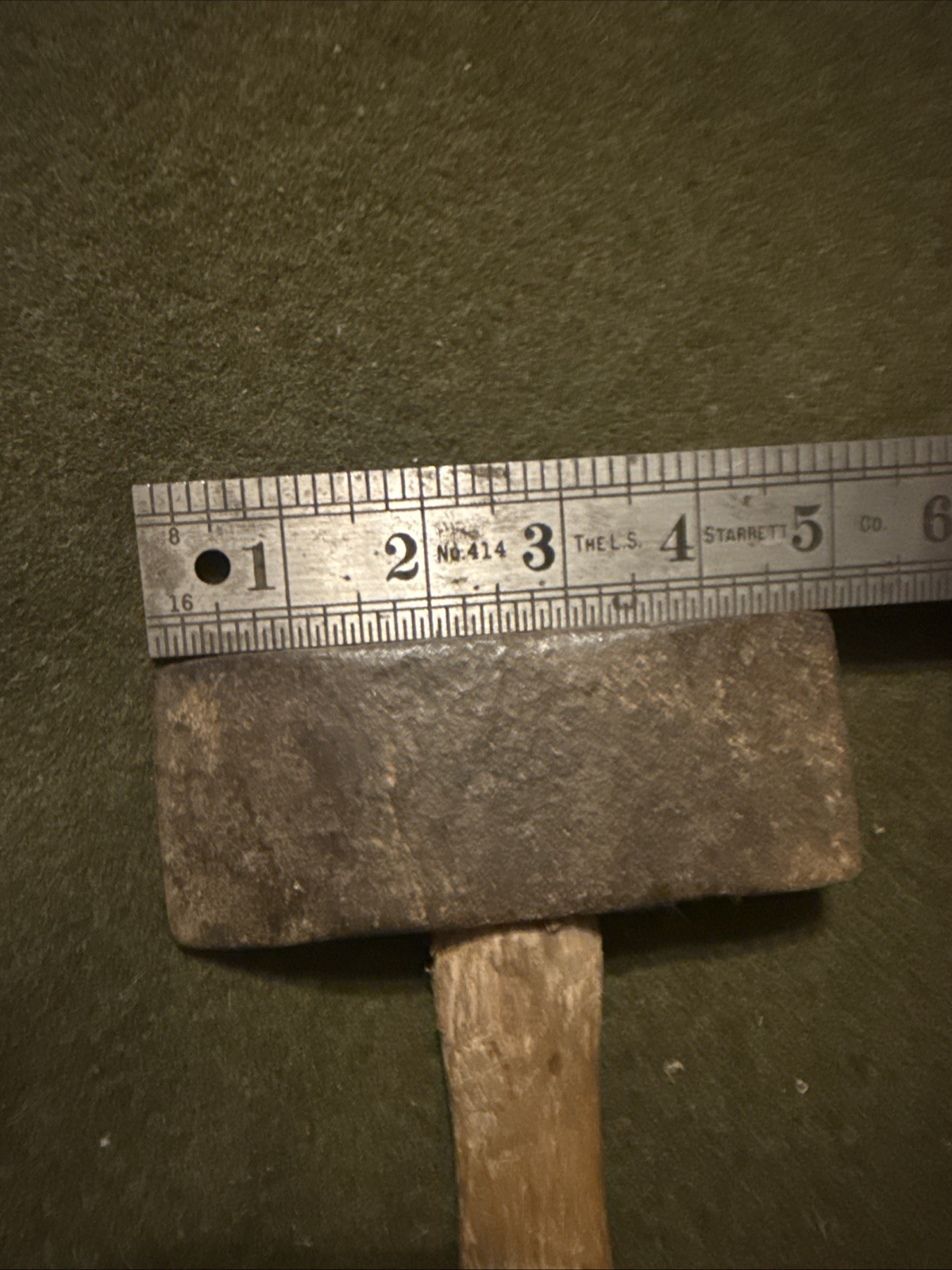 Antique Small Stone Hammer Vintage Tools
