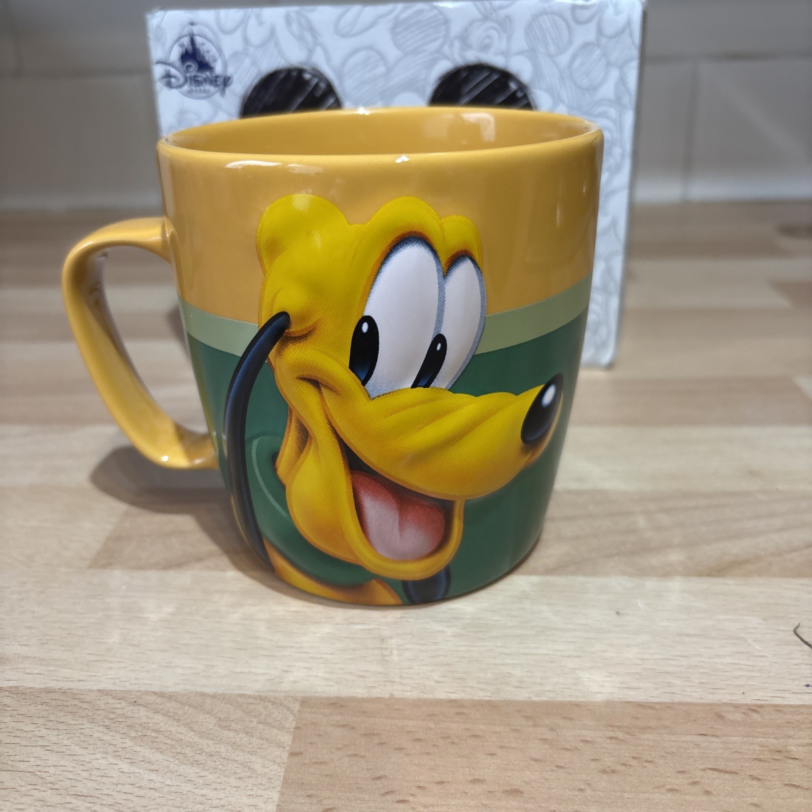 Disney Store Pluto Mug 3-D Dimensional Coffee Tea. New