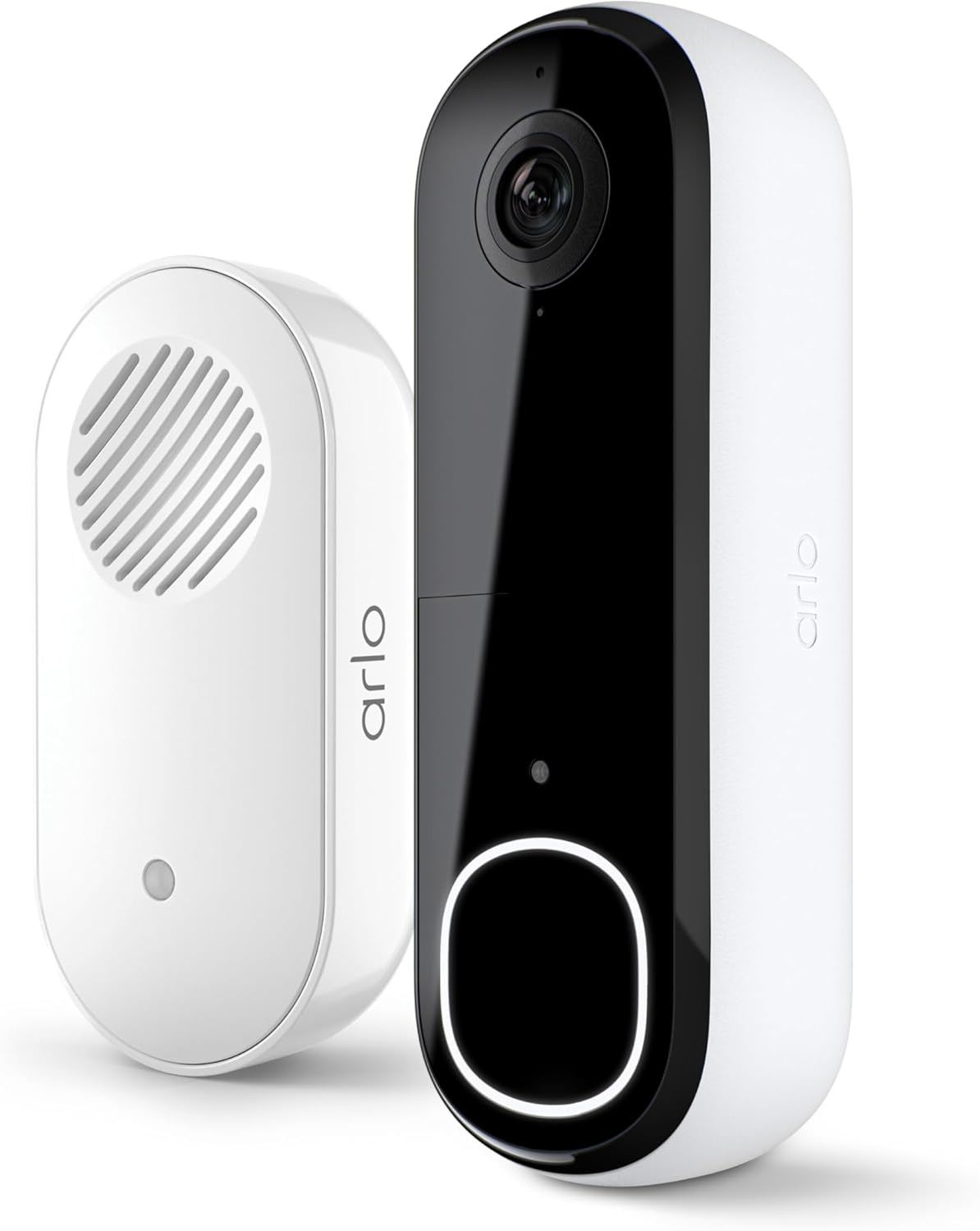 Arlo Video Doorbell 2K (2Nd Gen) Wireless or Wired - 1-Cam + Chime | 2K Head-To-