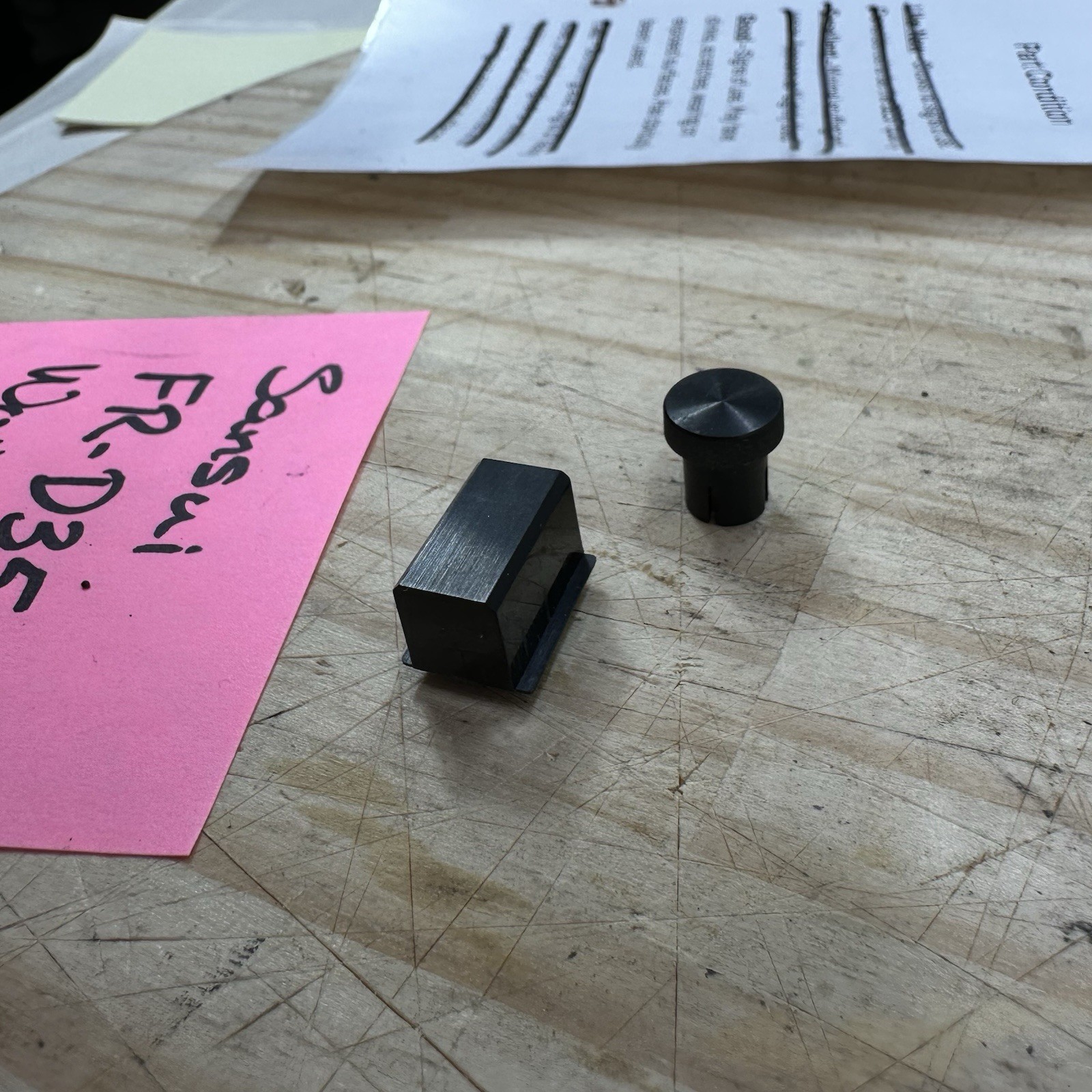 Sansui FR-D35 Turntable Parts - Button Cap Dial