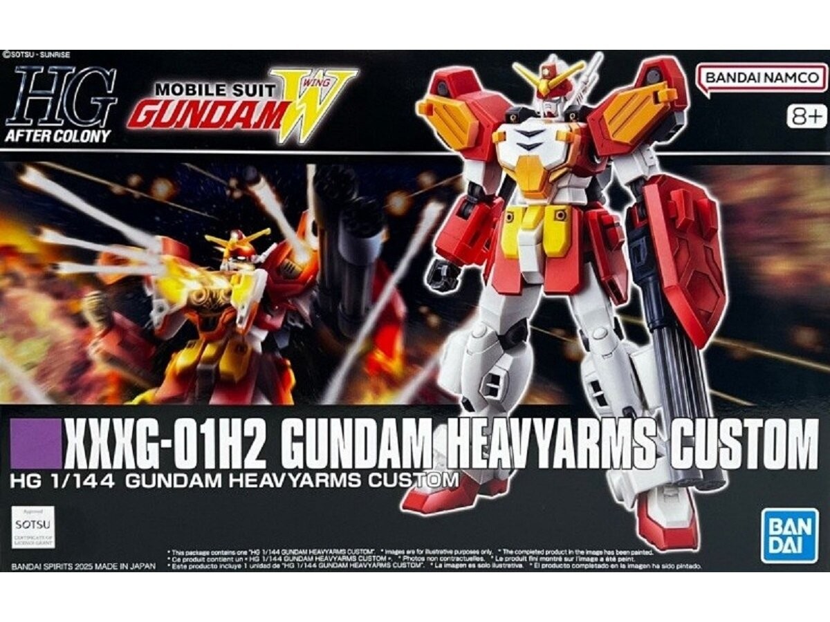 Bandai - HGAC XXXG-01H2 Gundam Heavyarms Custom, 1/144, 68840