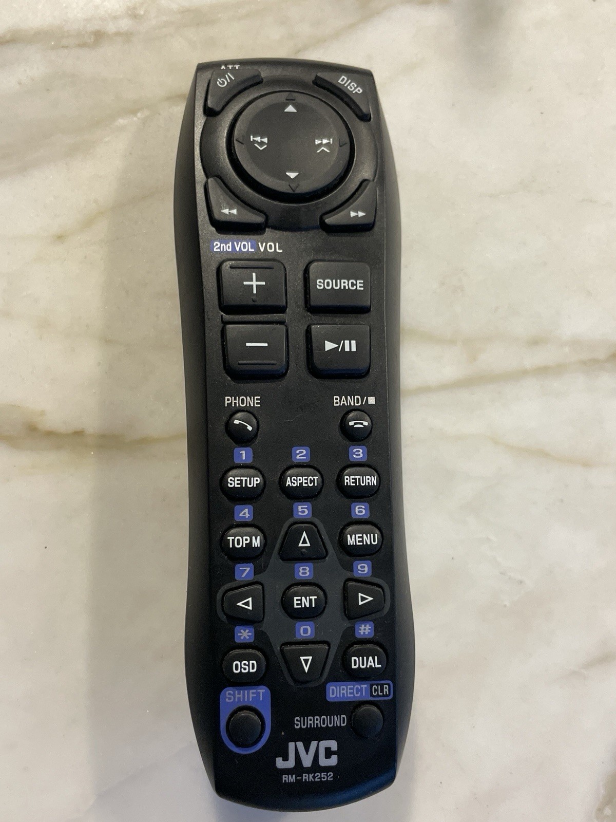 JVC RM-RK252 REMOTE CONTROL JVC RM-RK252 CONTROL REMOTE JVC RM-RK252 REMOTE OEM