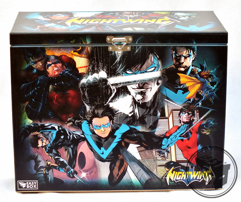 Nightwing - Large Comic Book Hard Storage Box Chest MDF