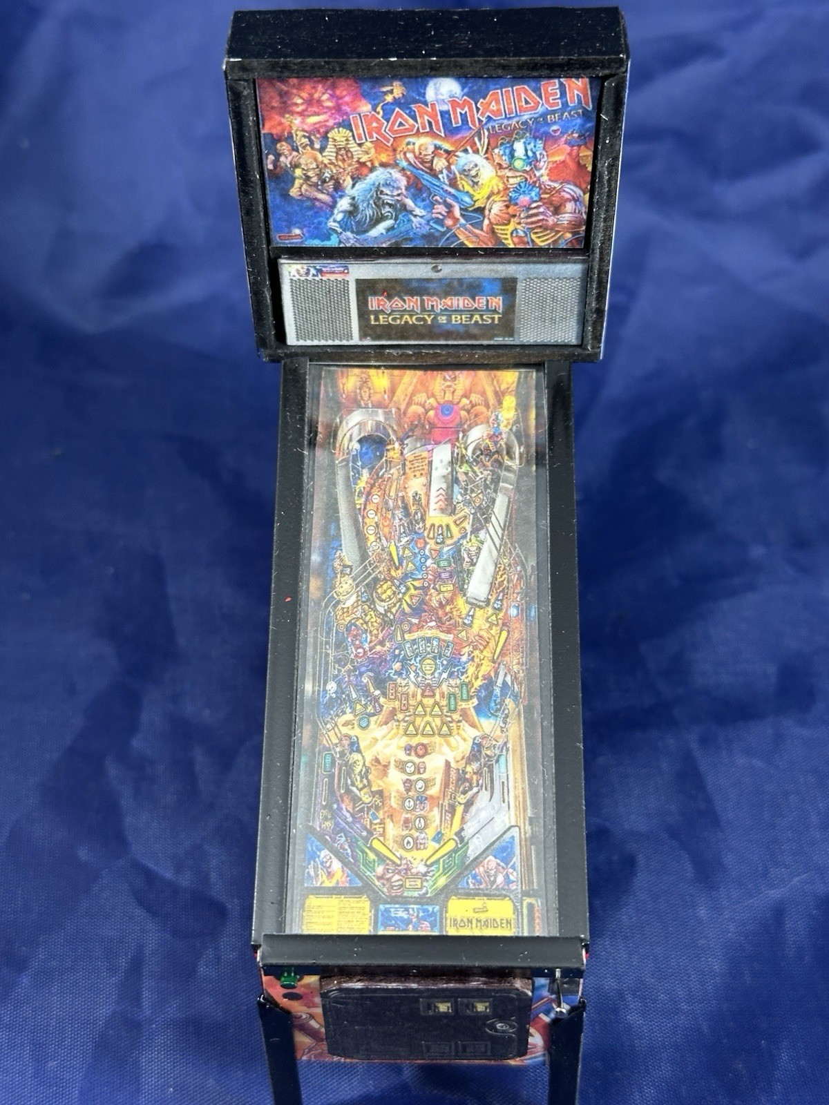 Custom Mini Arcade Machine Model (1:18 Scale): Stern Iron Maiden Pinball