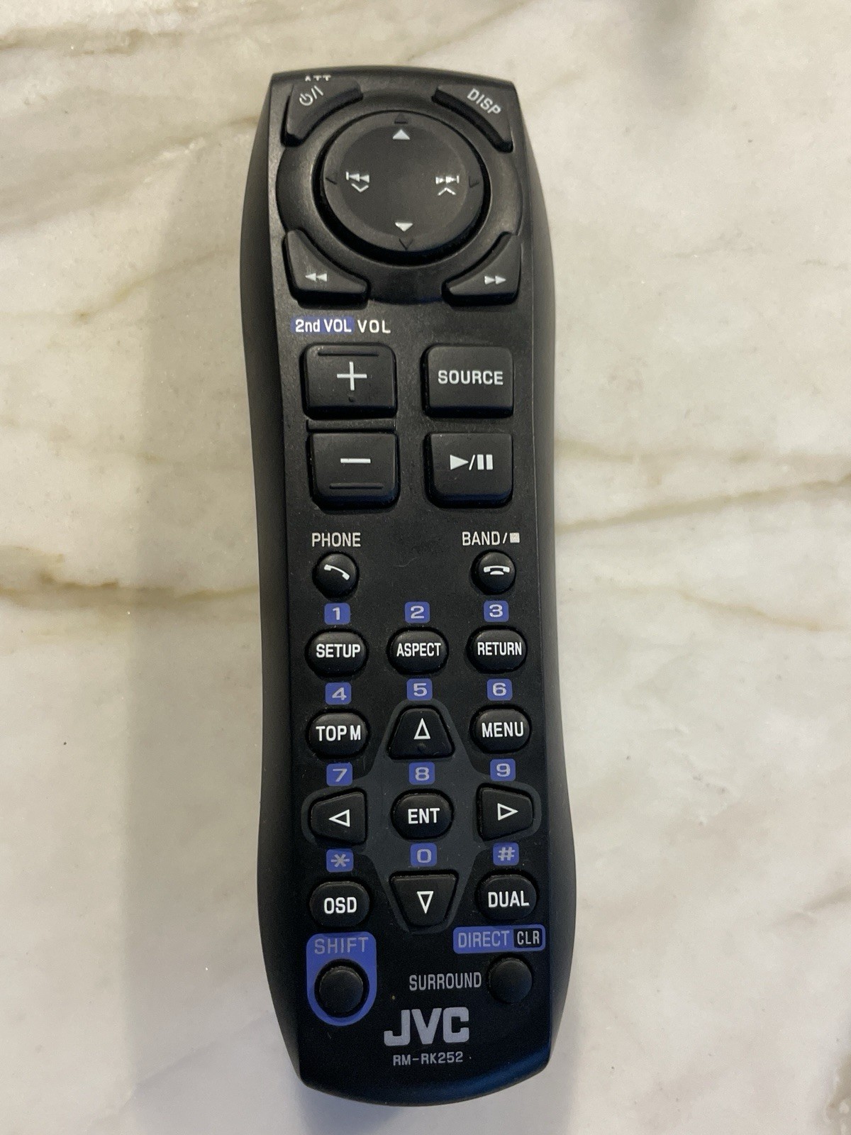 JVC RM-RK252 REMOTE CONTROL JVC RM-RK252 CONTROL REMOTE JVC RM-RK252 REMOTE OEM