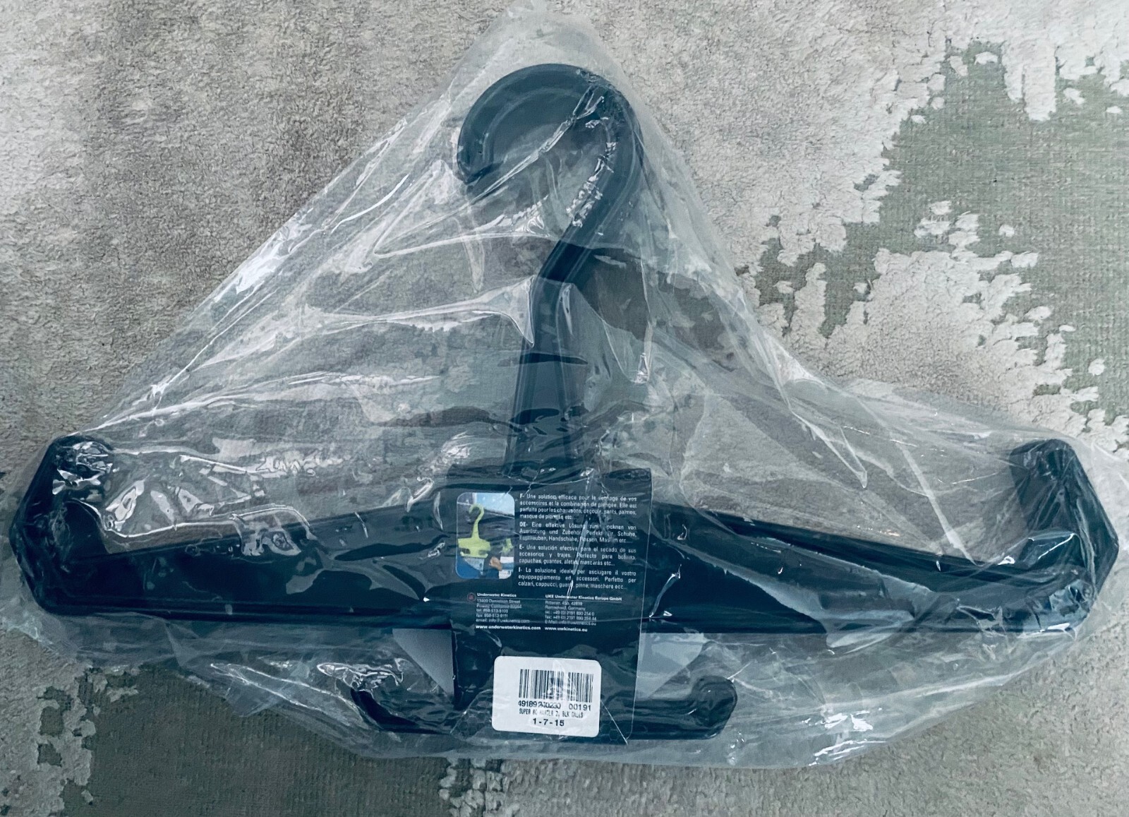 Underwater Kinetics BP373 Super BC Hanger BLACK POLICE VEST BODY ARMOR HANGER