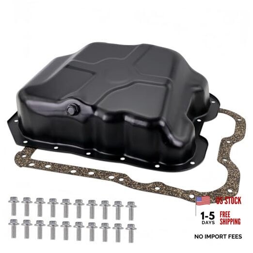 4884665AC with Drain Plug&Gasket and 20 Screws Fits For Engine Oil Pan
