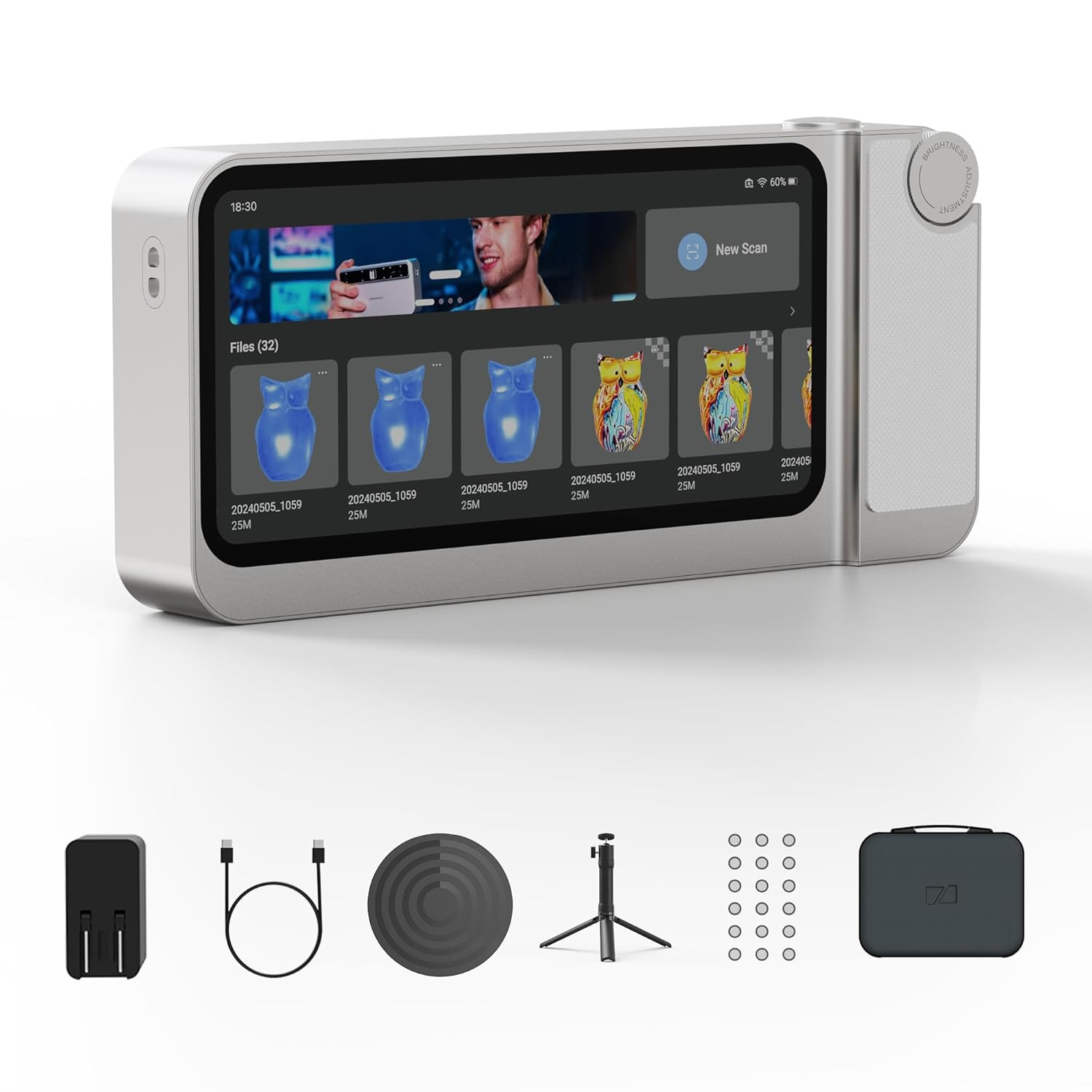 3D Scanner Toucan, All-In-One Handheld 3D Scanners for 3D Printing, Easy Scannin
