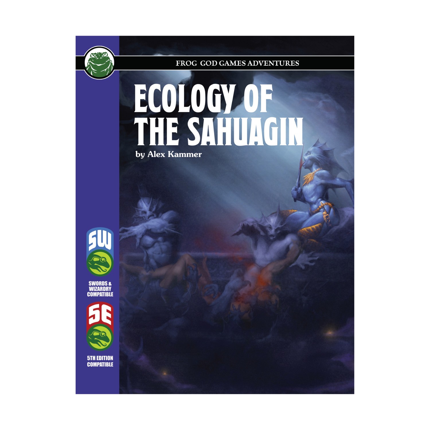 Frog God Swords & Wizardry Ecology of the Sahuagin New