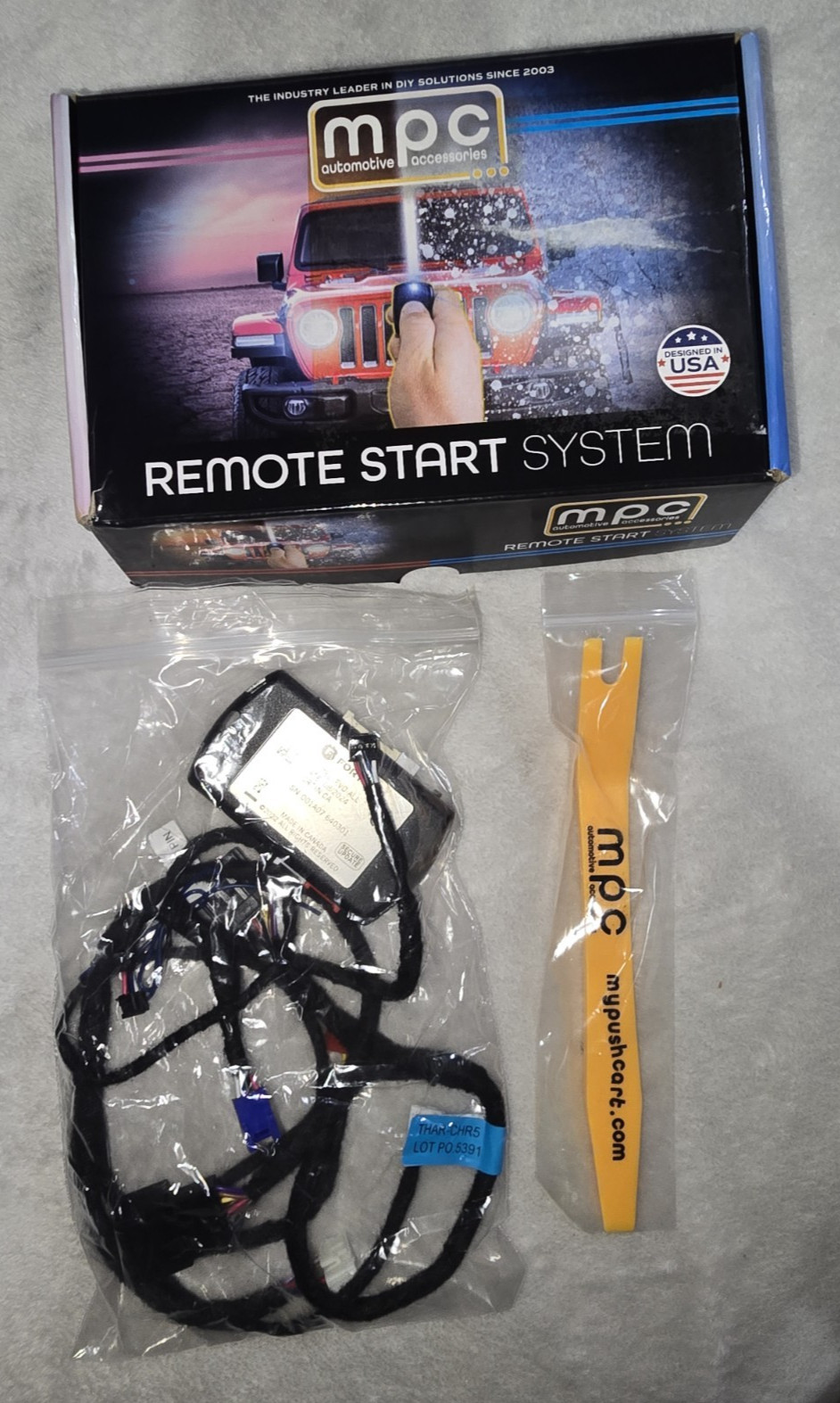 OEM Remote Activated Remote Start Kit For 2008-2012 Dodge Caliber - Plug-n-Play