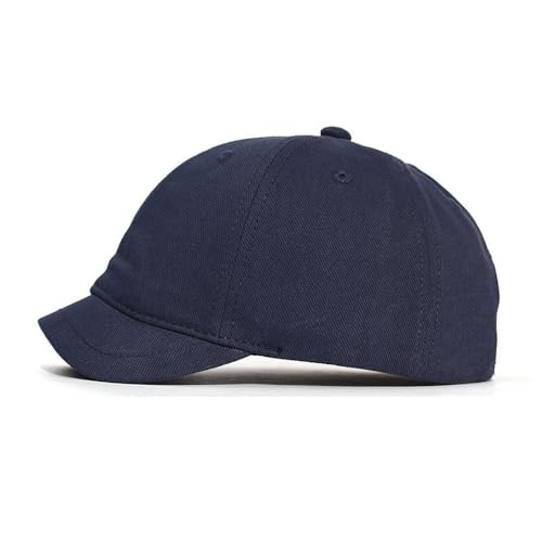 Men's Short Brim Baseball Cap Quick Dry Lightweight Breathable One Size Navy