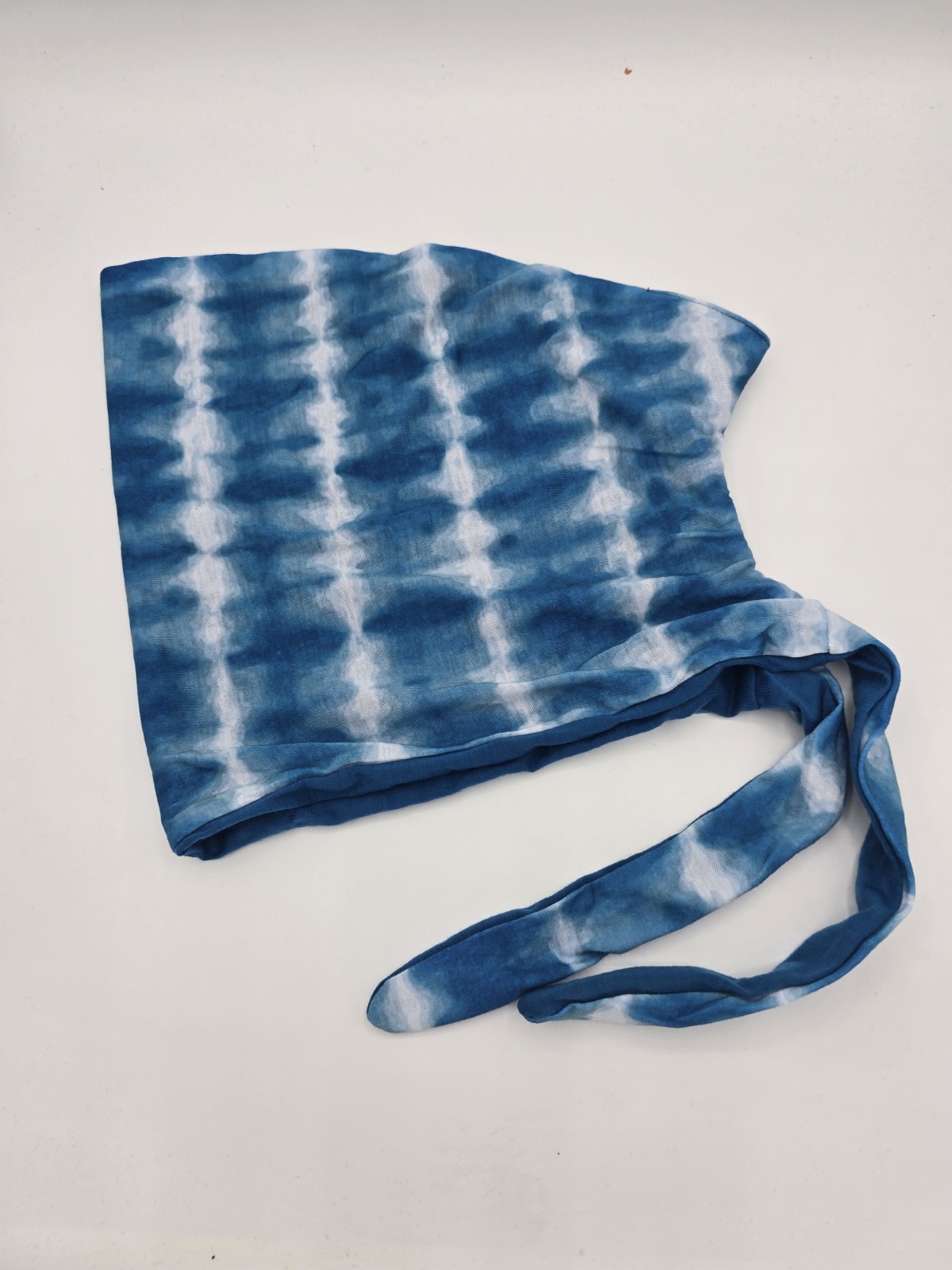Bandana Mask Reversible Polyester Blue 1pc