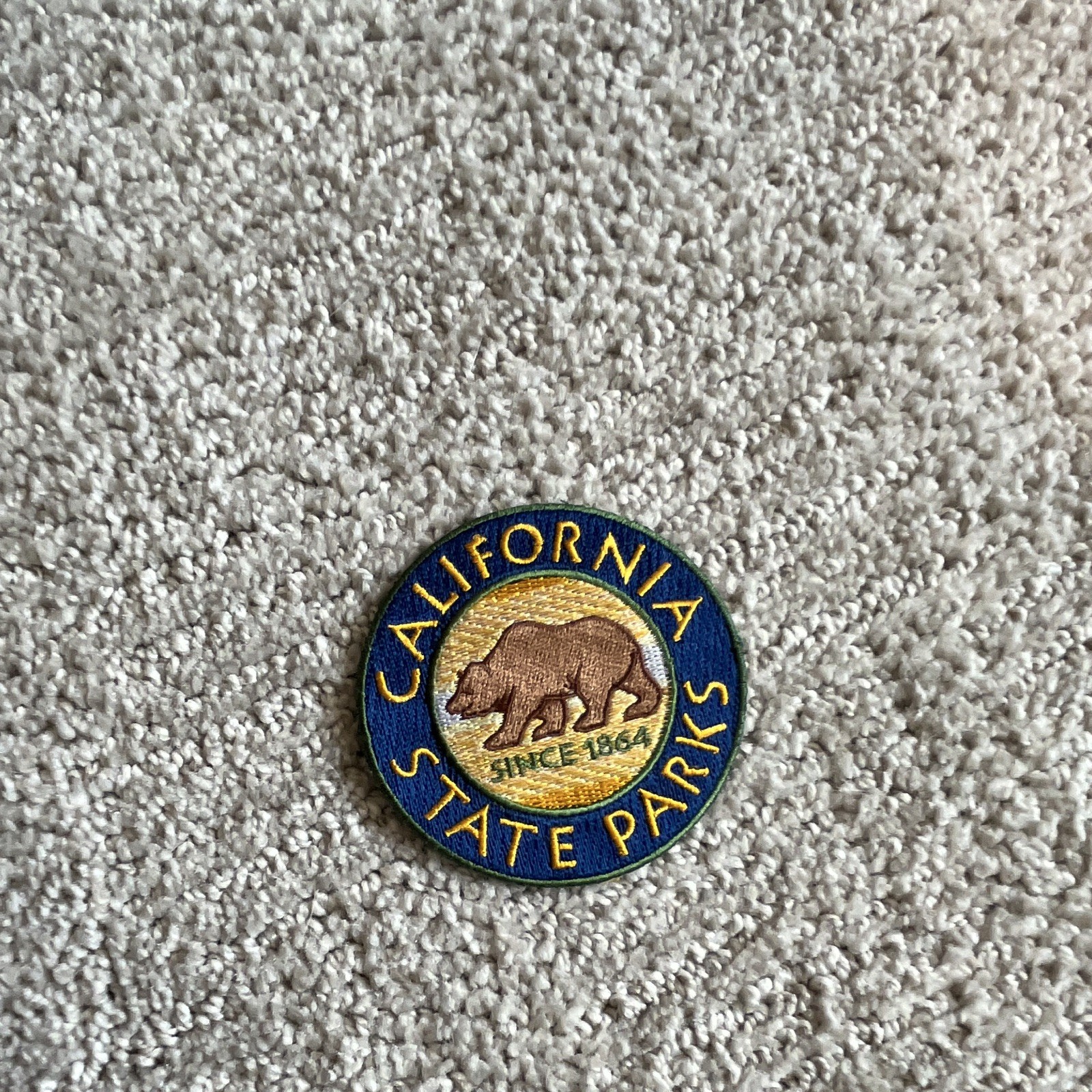 Genuine Issued California State Parks Patch
