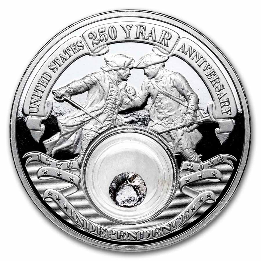 2026 1 oz Ag $1 Revolution Series: 250th Anniv.: Independence