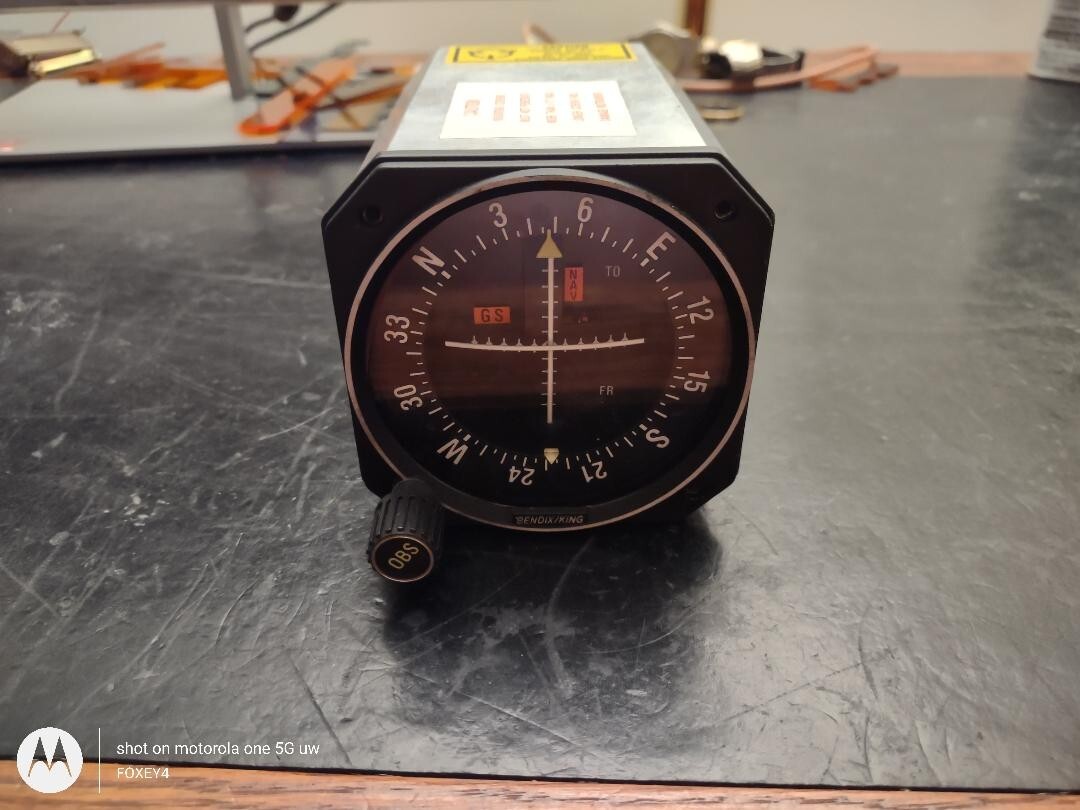 KING KI206 Indicator,  high serial # , High mods , Tested   066-3034-04