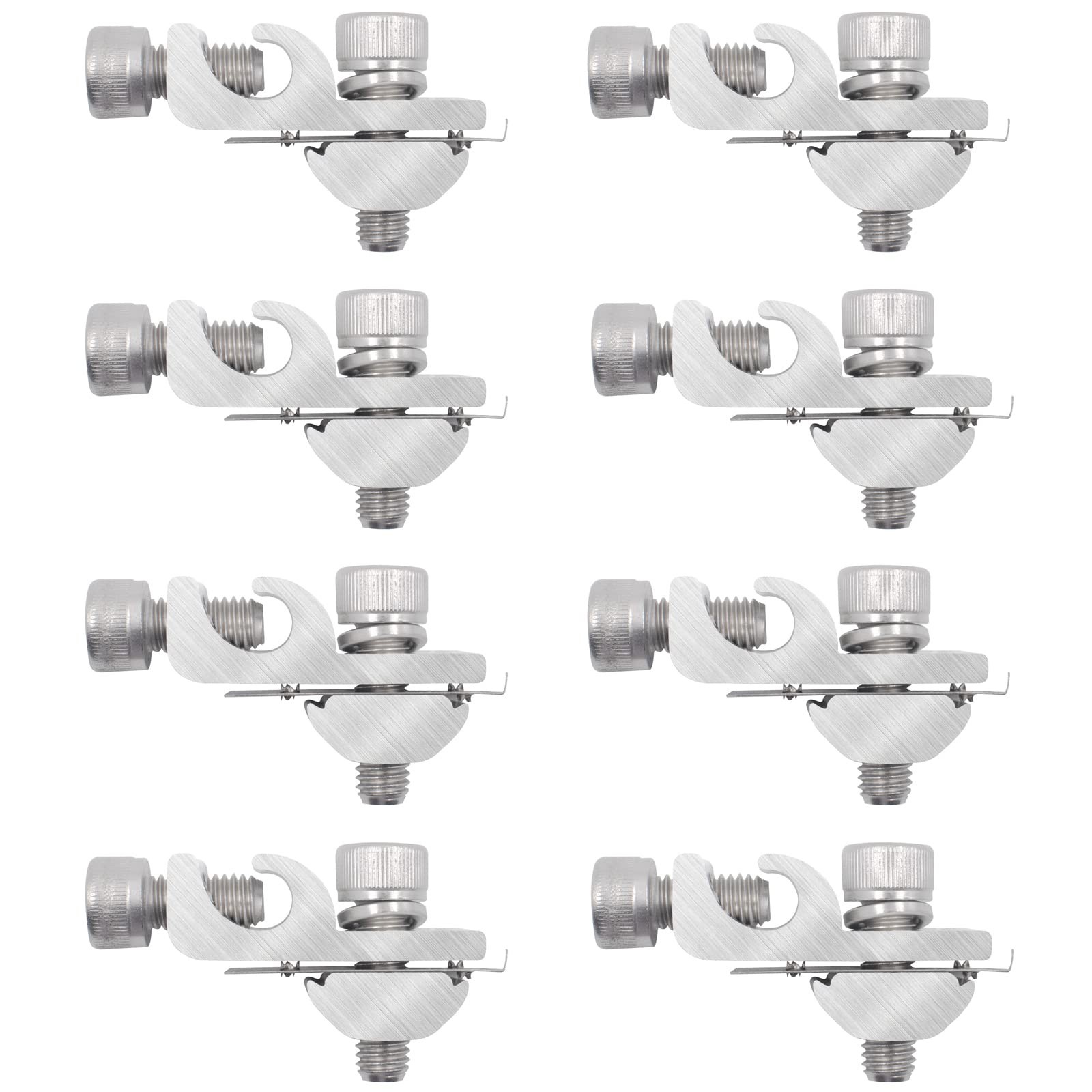 8 Pack Solar Panel Grounding Lugs Solar Panel Clamps Bonding Lug Solar Ground...