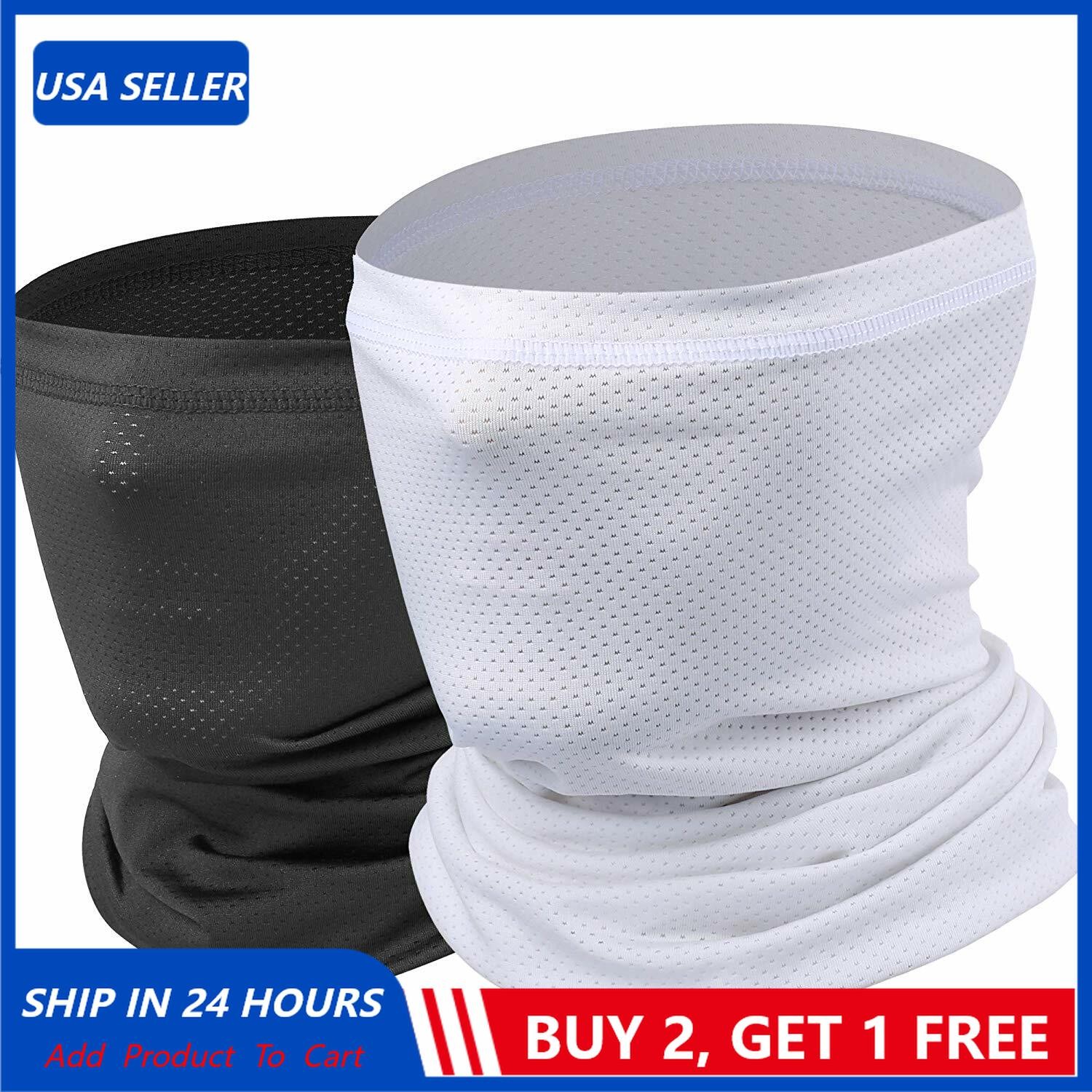 Summer Neck Gaiter Bandana Face Mask Anti Sun UV Fishing Cycling Men & Women