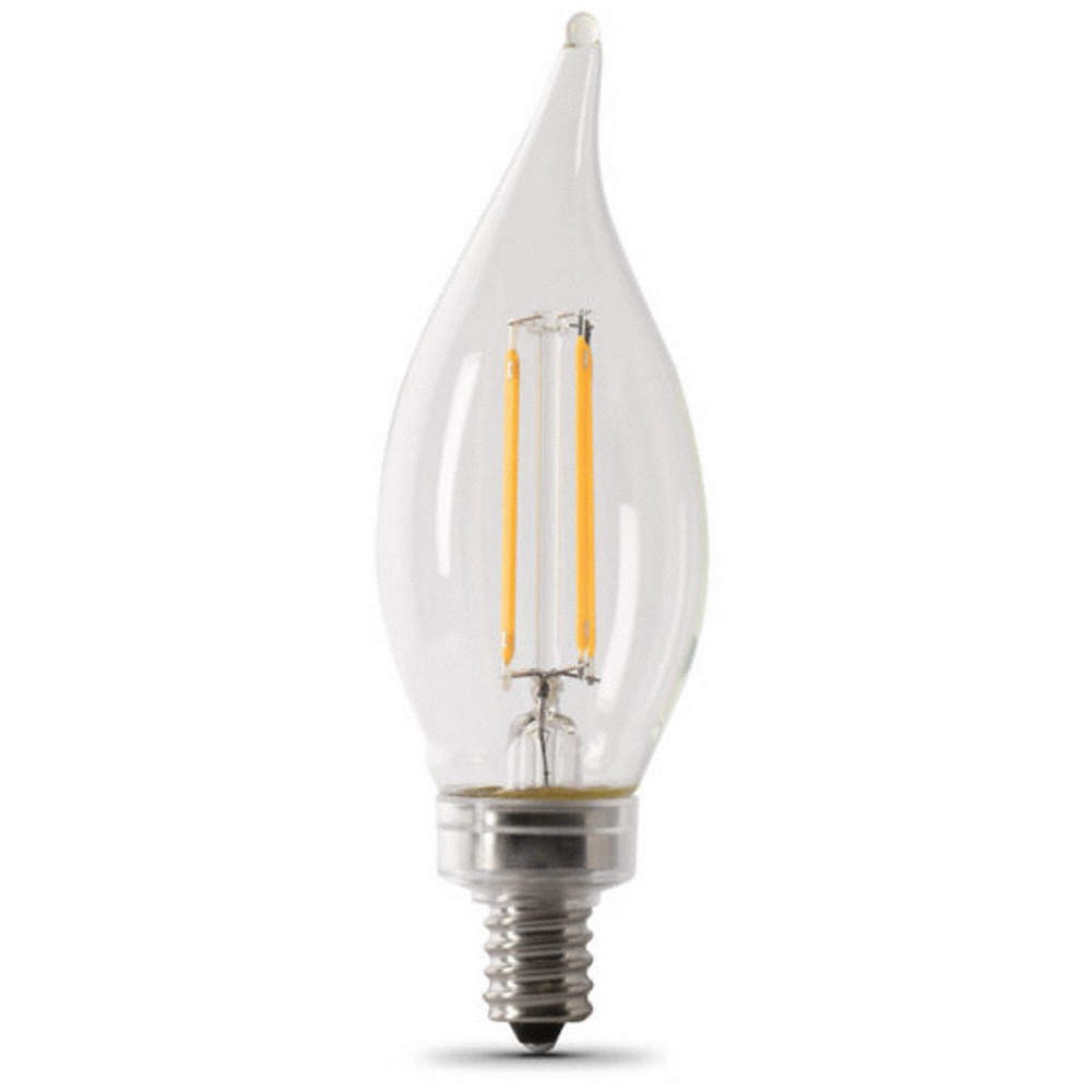 FEIT ELECTRIC CFC40/950CA/FIL/6 3.3 W,BA10,Candelabra Screw (E12),PK6 797U68