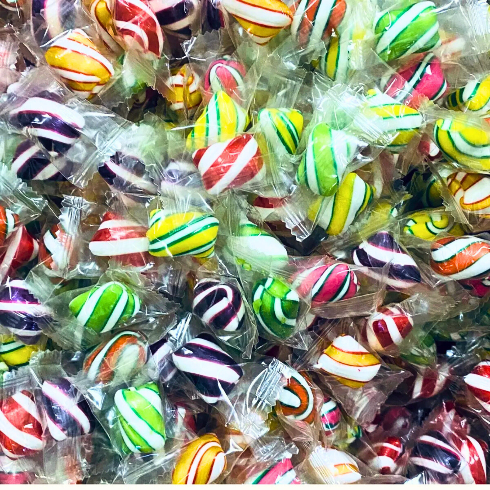 Fruitie Tootie Twist Candy 1 lb Banana Cherry Lemon Orange and more Atkinsons
