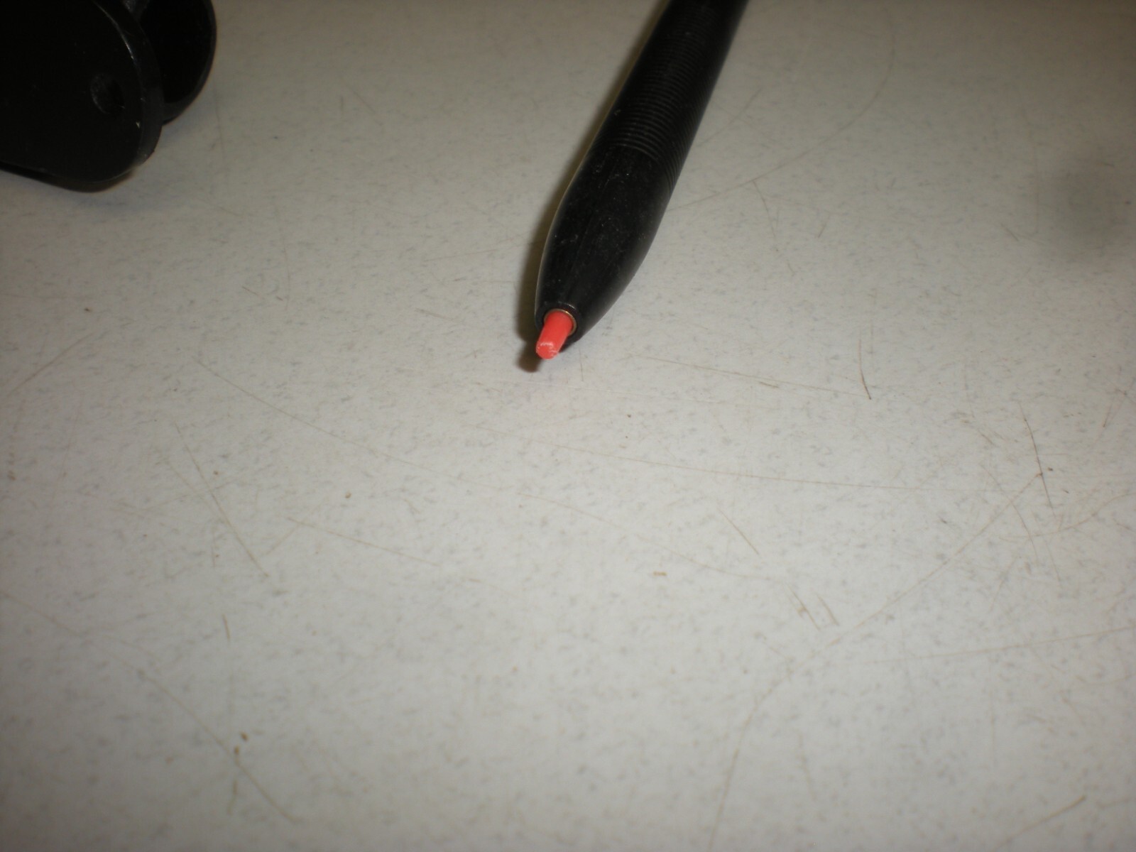 Stylus Pen for Touch-Screen Use with Spring Loaded Tip, Security Cable & Holder