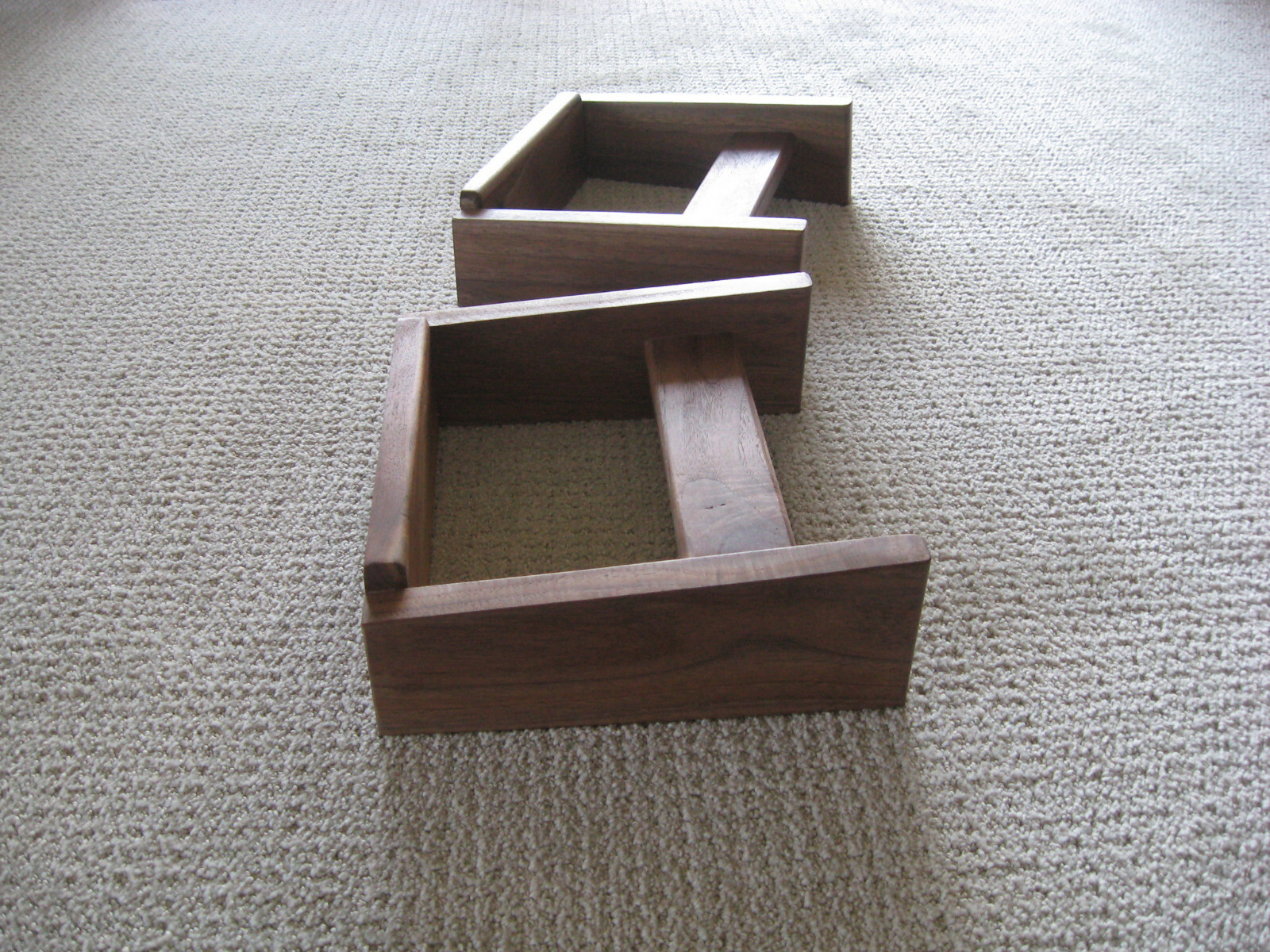 Speaker Stands for Advent Large - Solid Walnut - Finished, Also Custom Size!!!