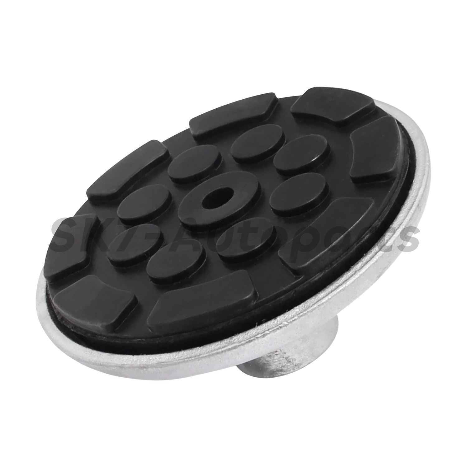 Round Lift Pad w/Rubber Pad for Atlas Automotive Equipment (1 1/2" Peg)