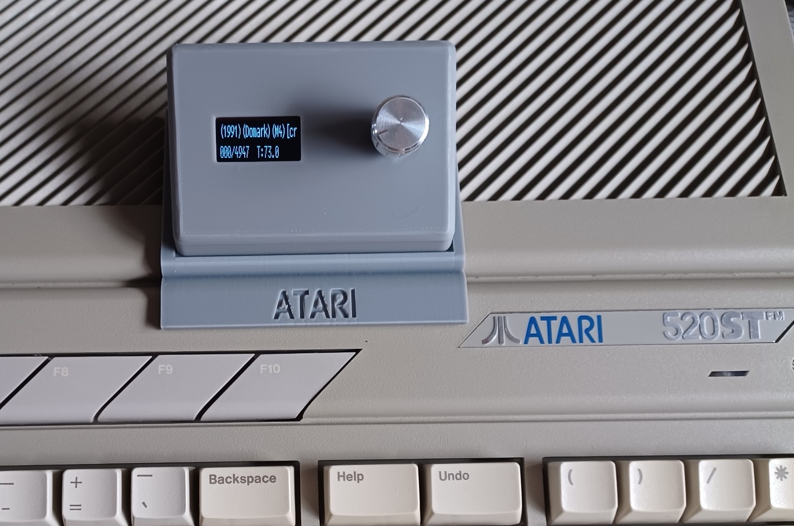 Atari 520ST / 1040 internal Gotek and Rotary NEW design / 16gb usb Stick