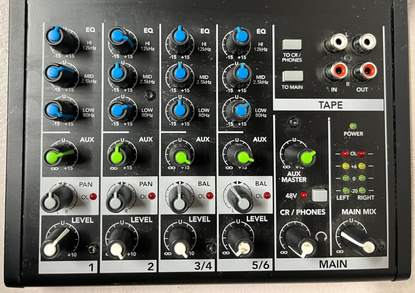 Mackie MIX8 8-Channel Mixer Used - Compact, Versatile, Great Condition