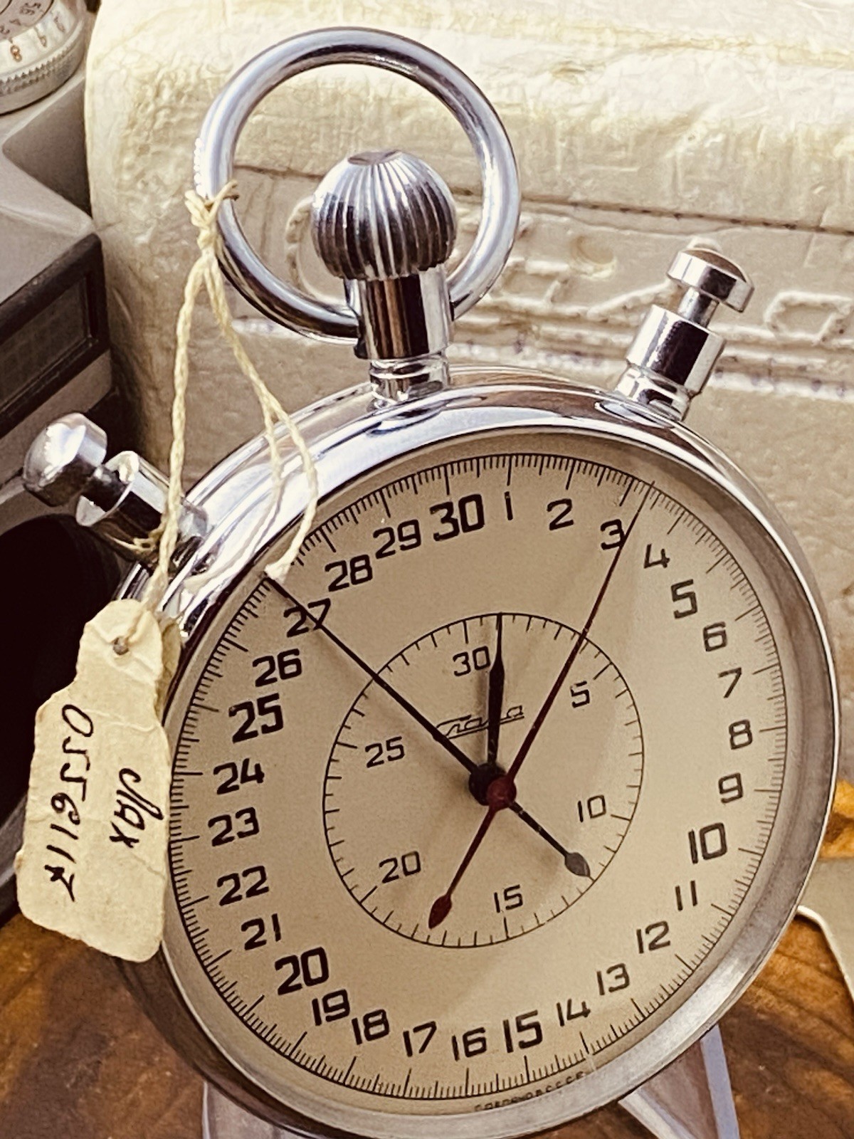 1960s SLAVA Soviet SPLIT CHRONOMETER stopwatch stop watch #8355