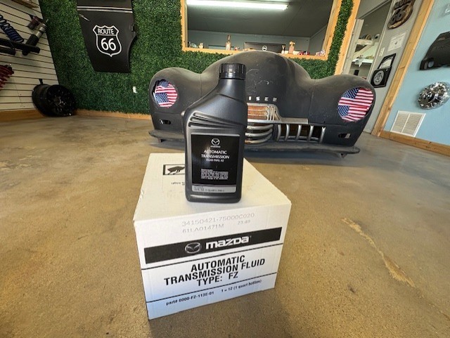 (1) MAZDA ATF-FZ AUTOMATIC TRANSMISSION FLUID 0000-FZ-113E-01 - SAME AS DEALER